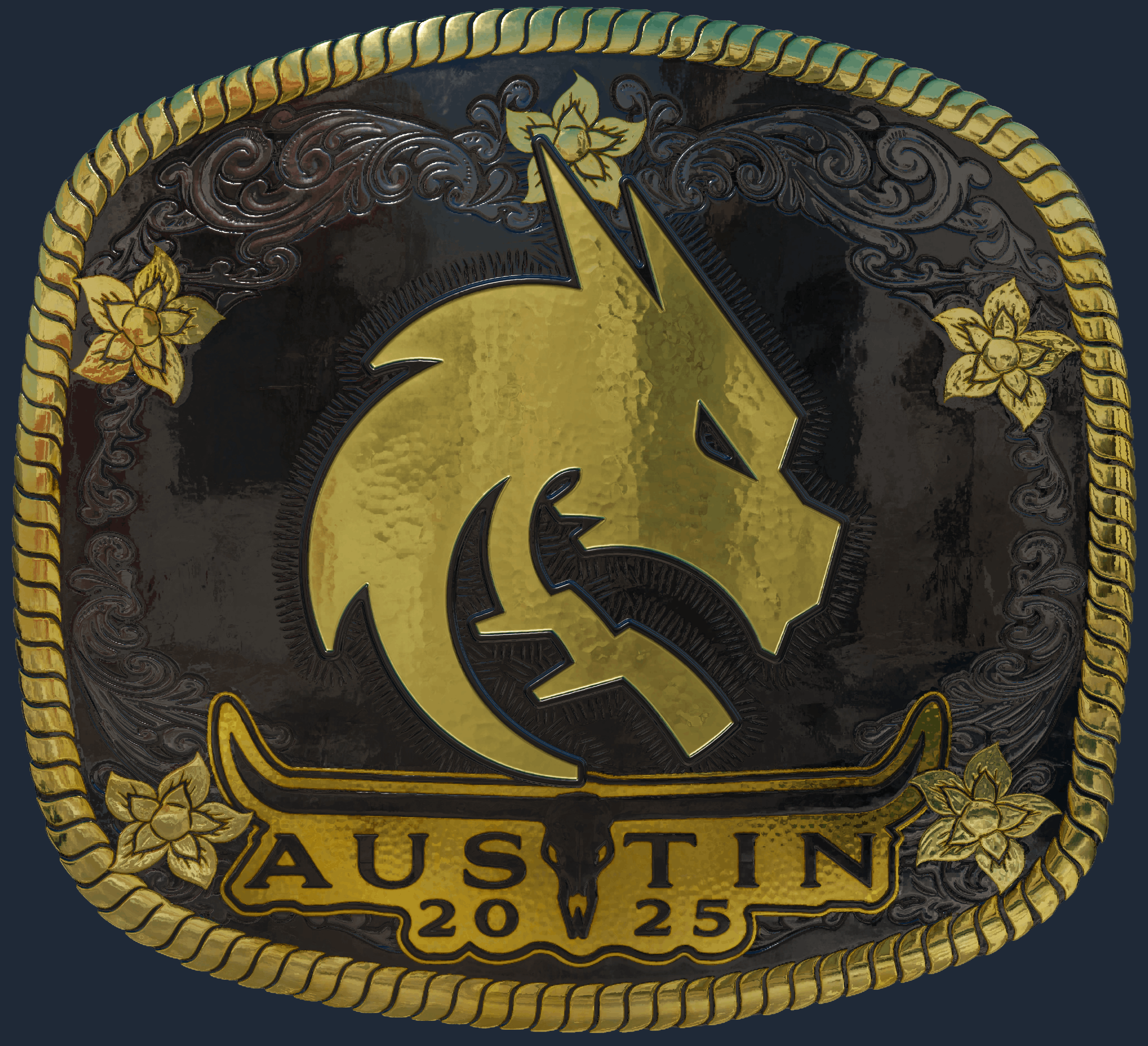 Sticker | Team Spirit (Gold) | Austin 2025 Image