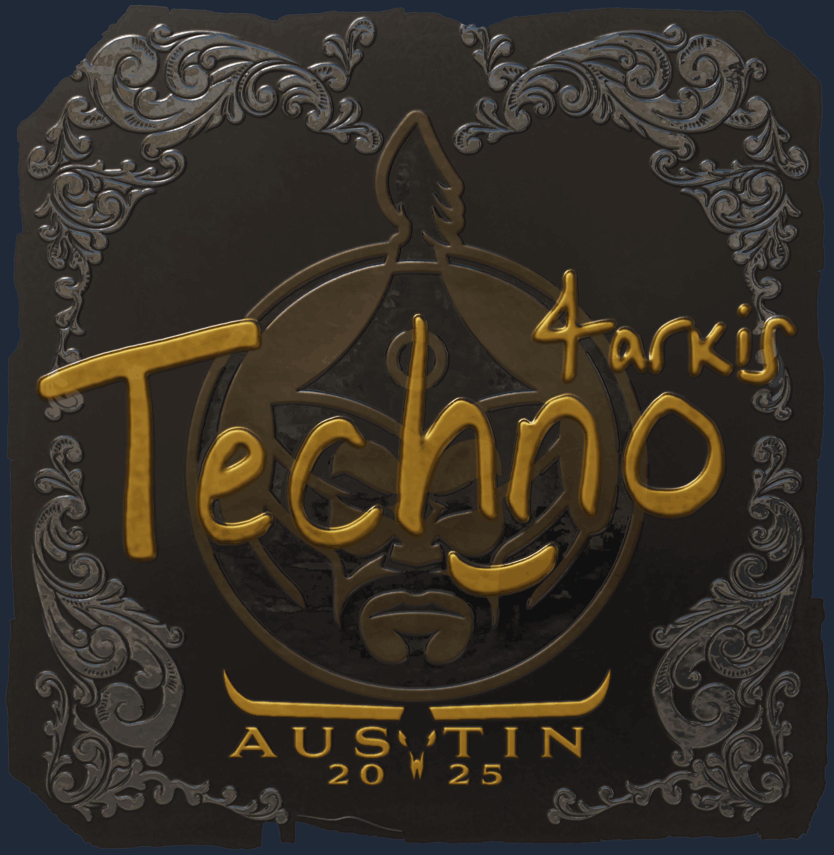Sticker | Techno4K (Foil) | Austin 2025 Image