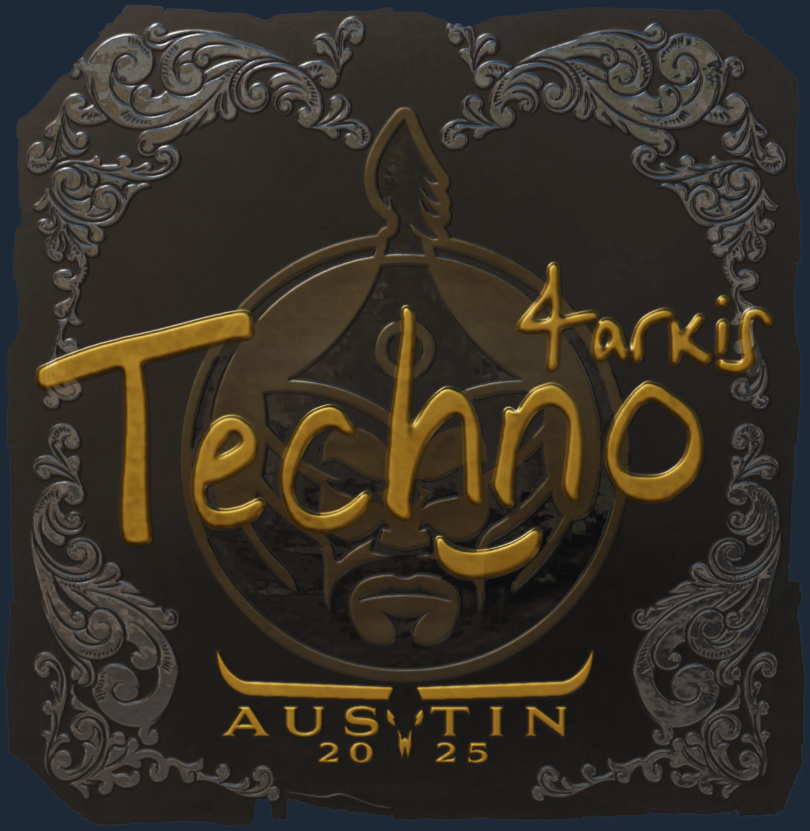 Sticker | Techno4K (Foil) | Austin 2025 Image
