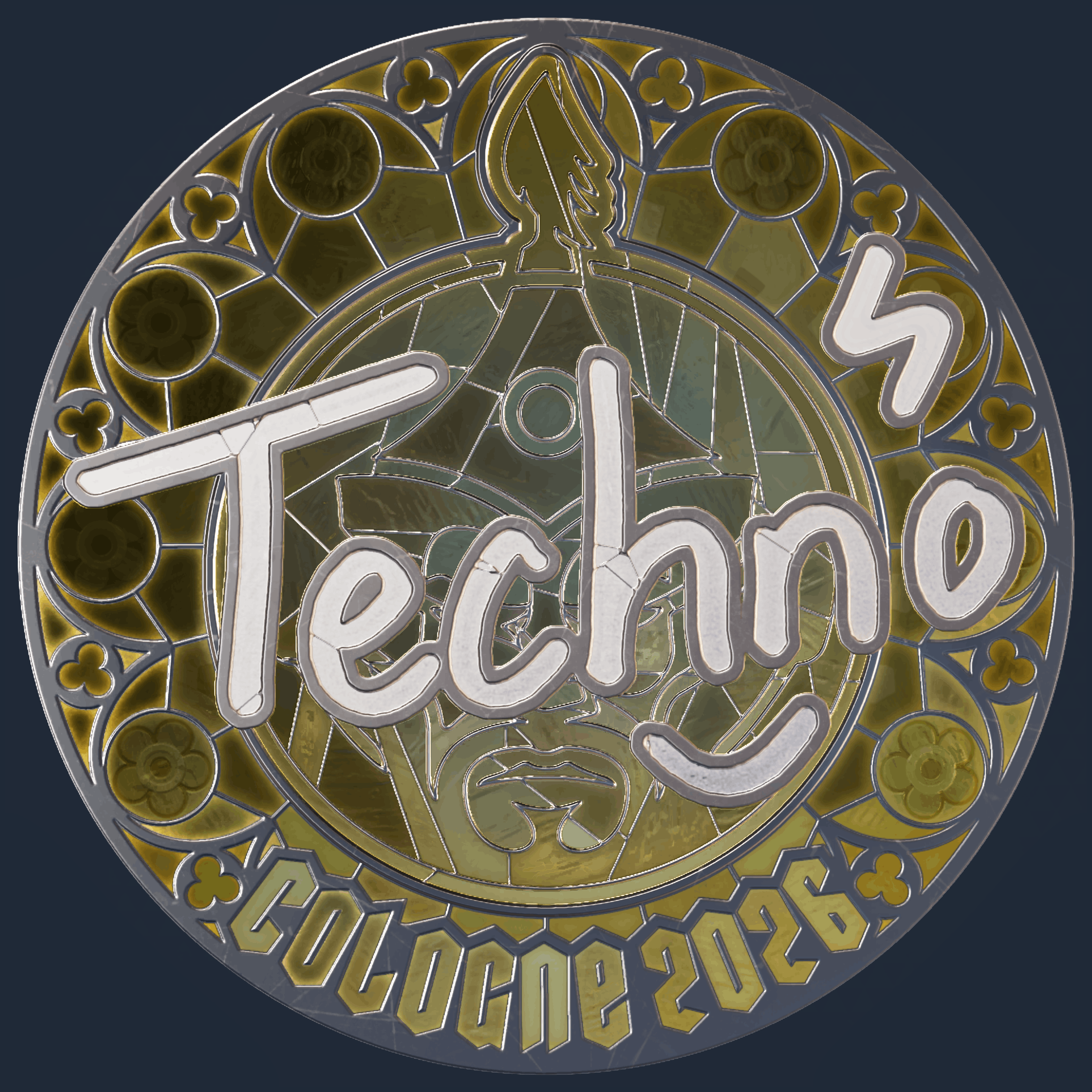 Sticker | Techno4K (Foil) | Cologne 2026 Image