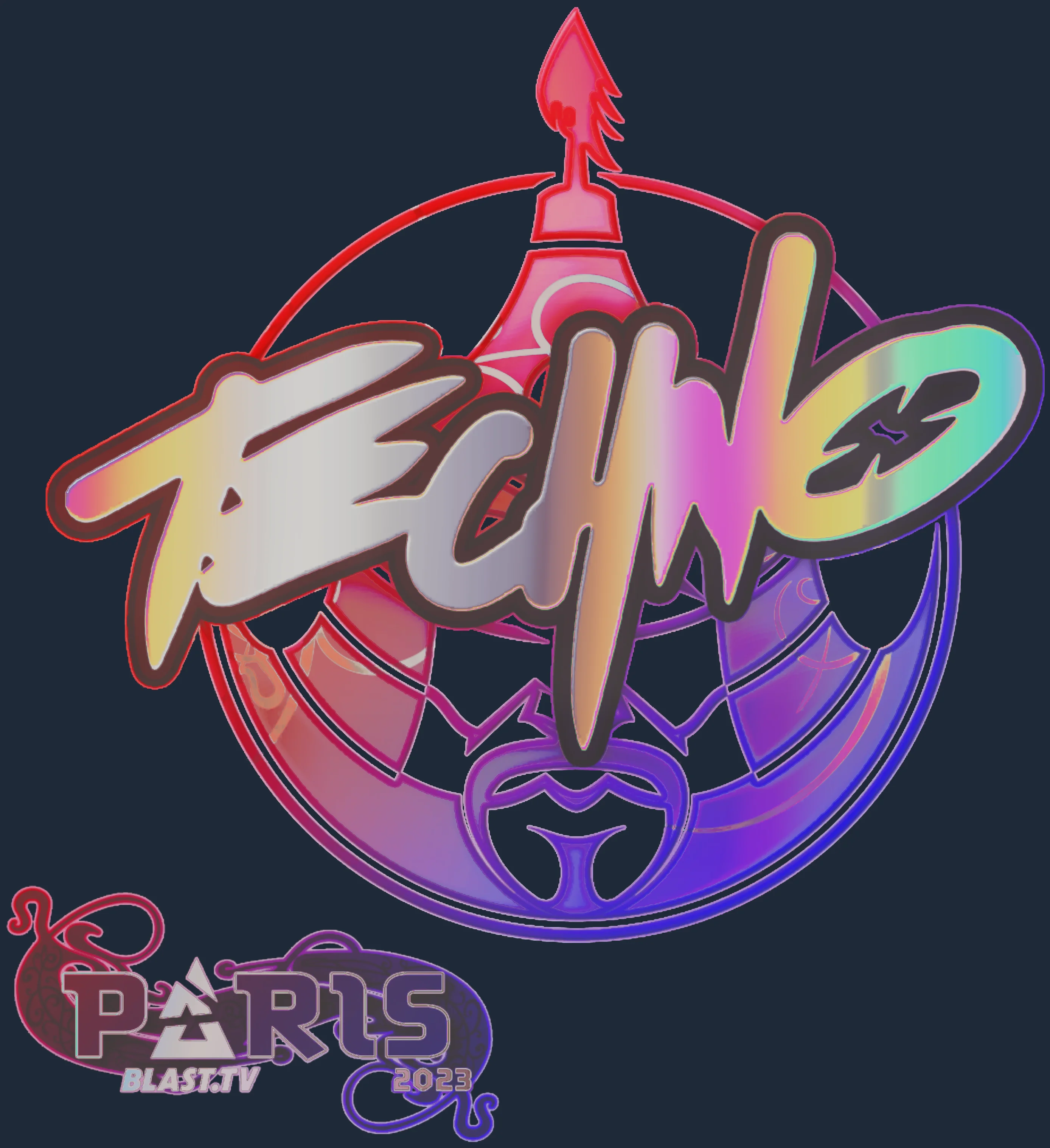 Sticker | Techno4K (Holo) | Paris 2023 Image
