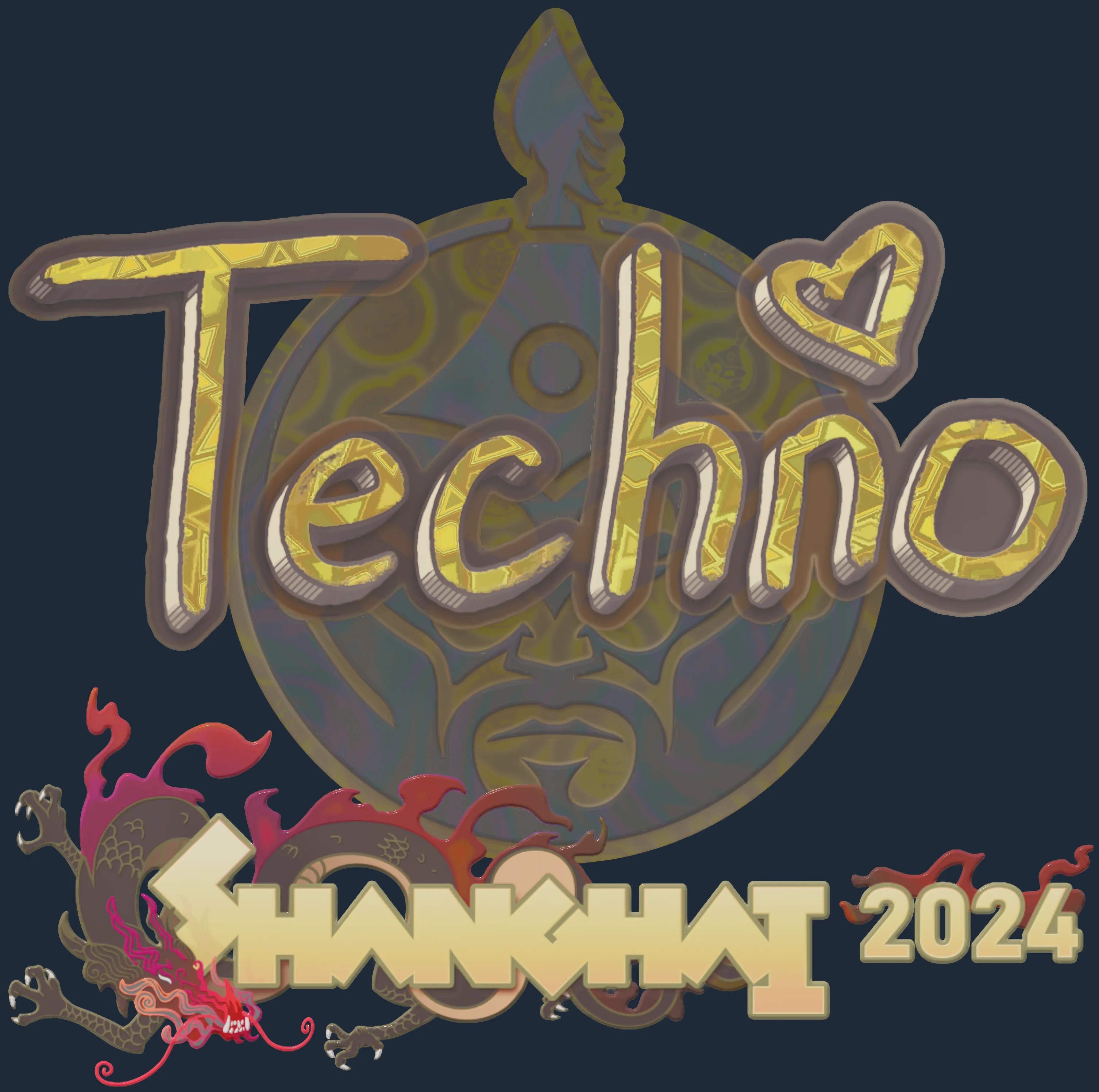 Sticker | Techno4K (Holo) | Shanghai 2024 Image