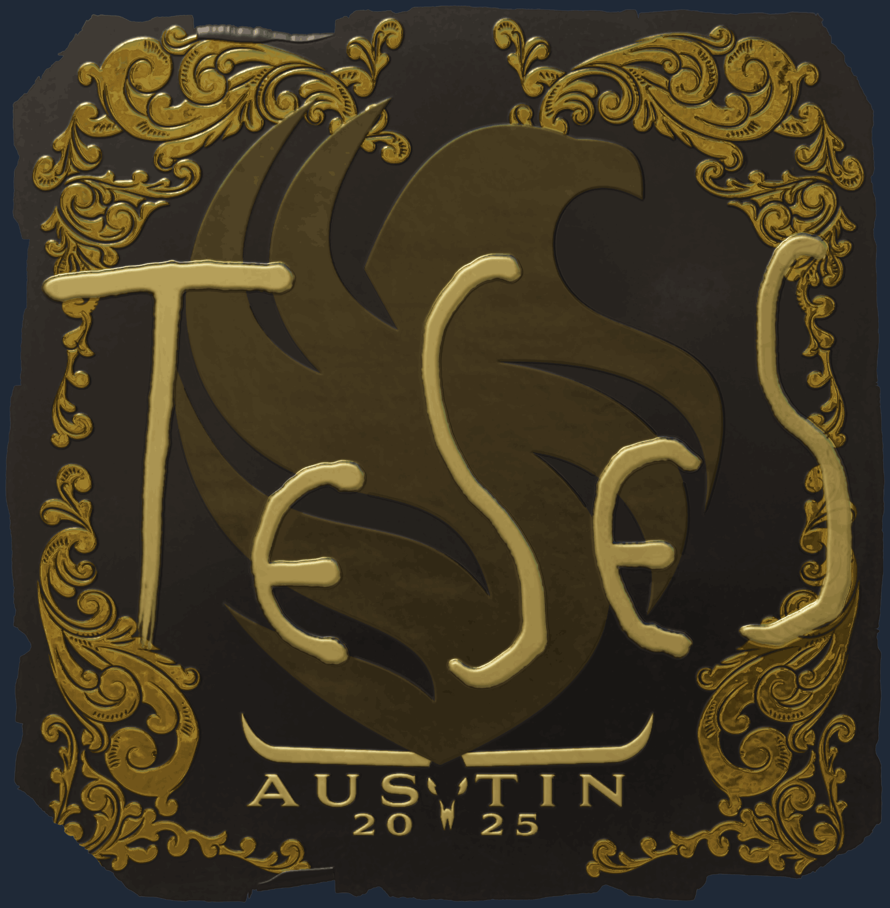 Sticker | TeSeS (Gold) | Austin 2025 Image