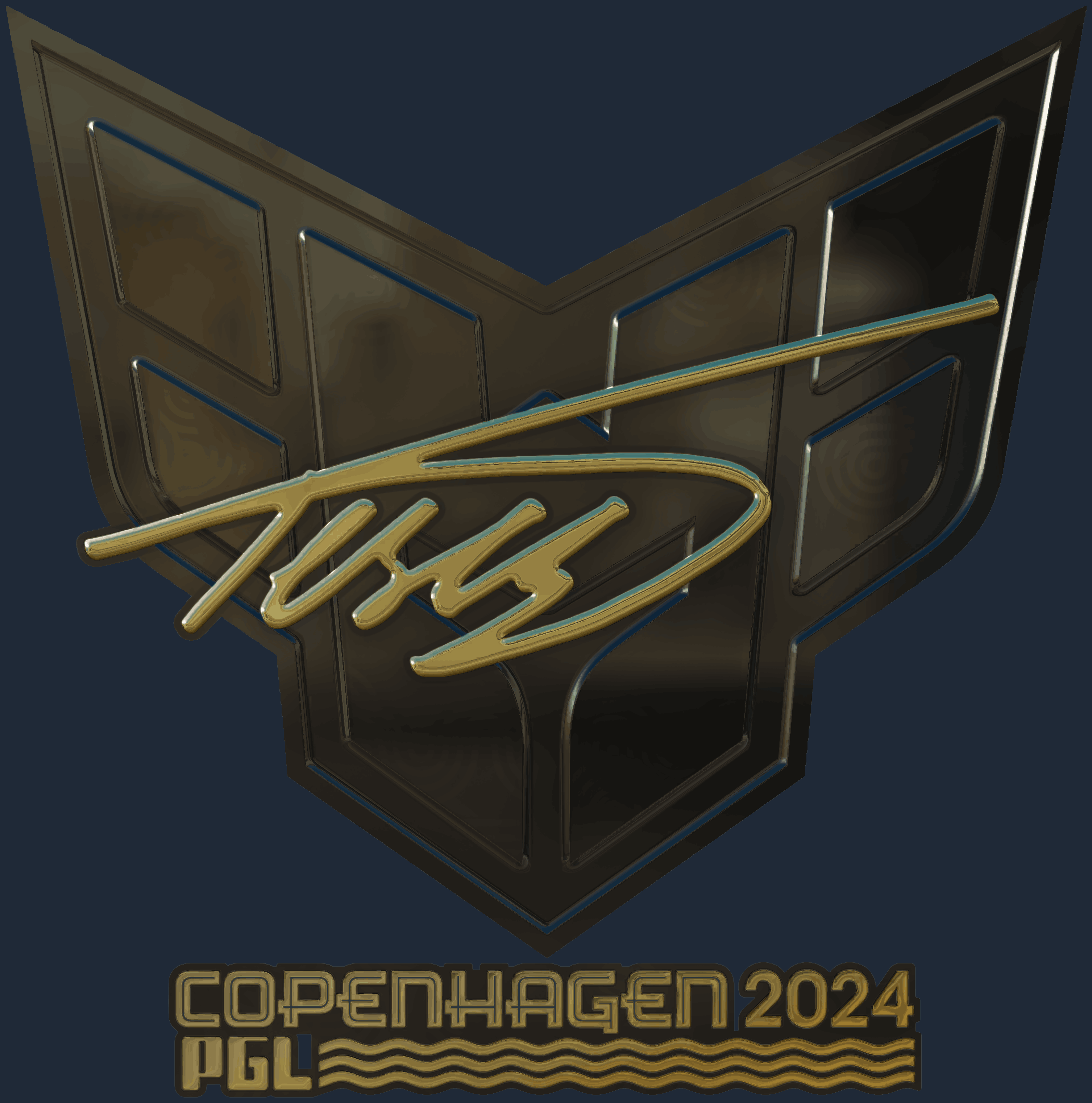 Sticker | TeSeS (Gold) | Copenhagen 2024 Image