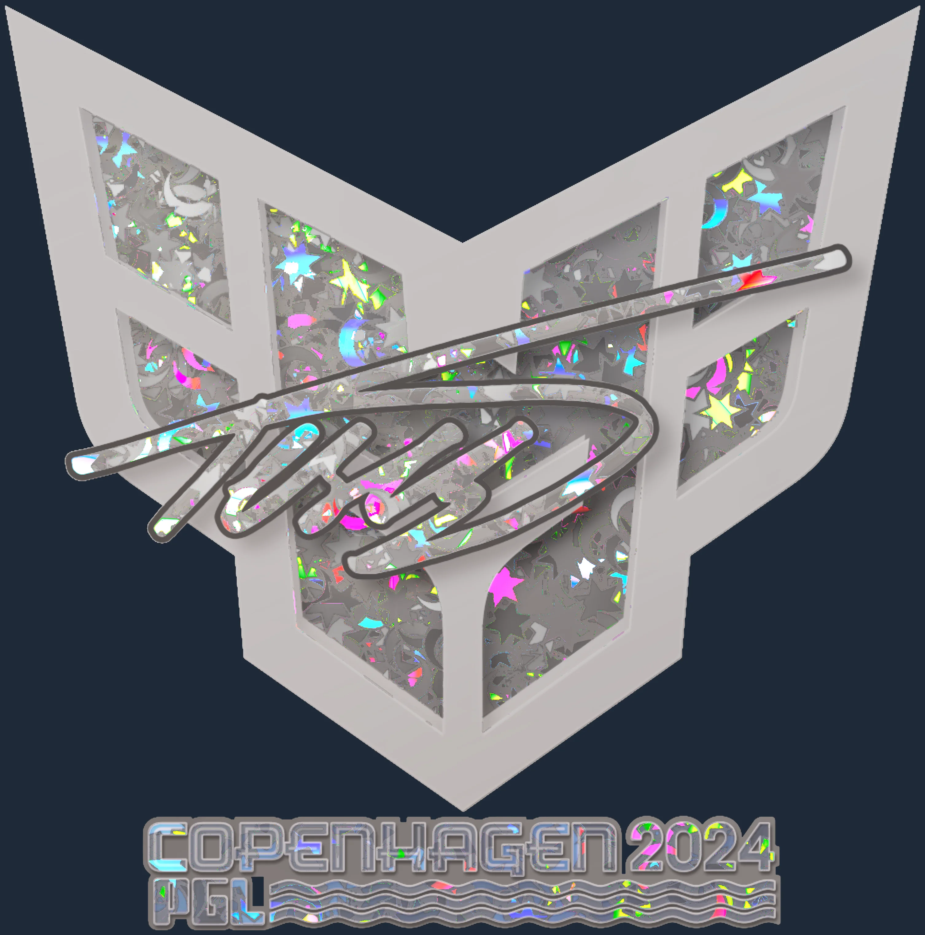Sticker | TeSeS (Glitter) | Copenhagen 2024 Image
