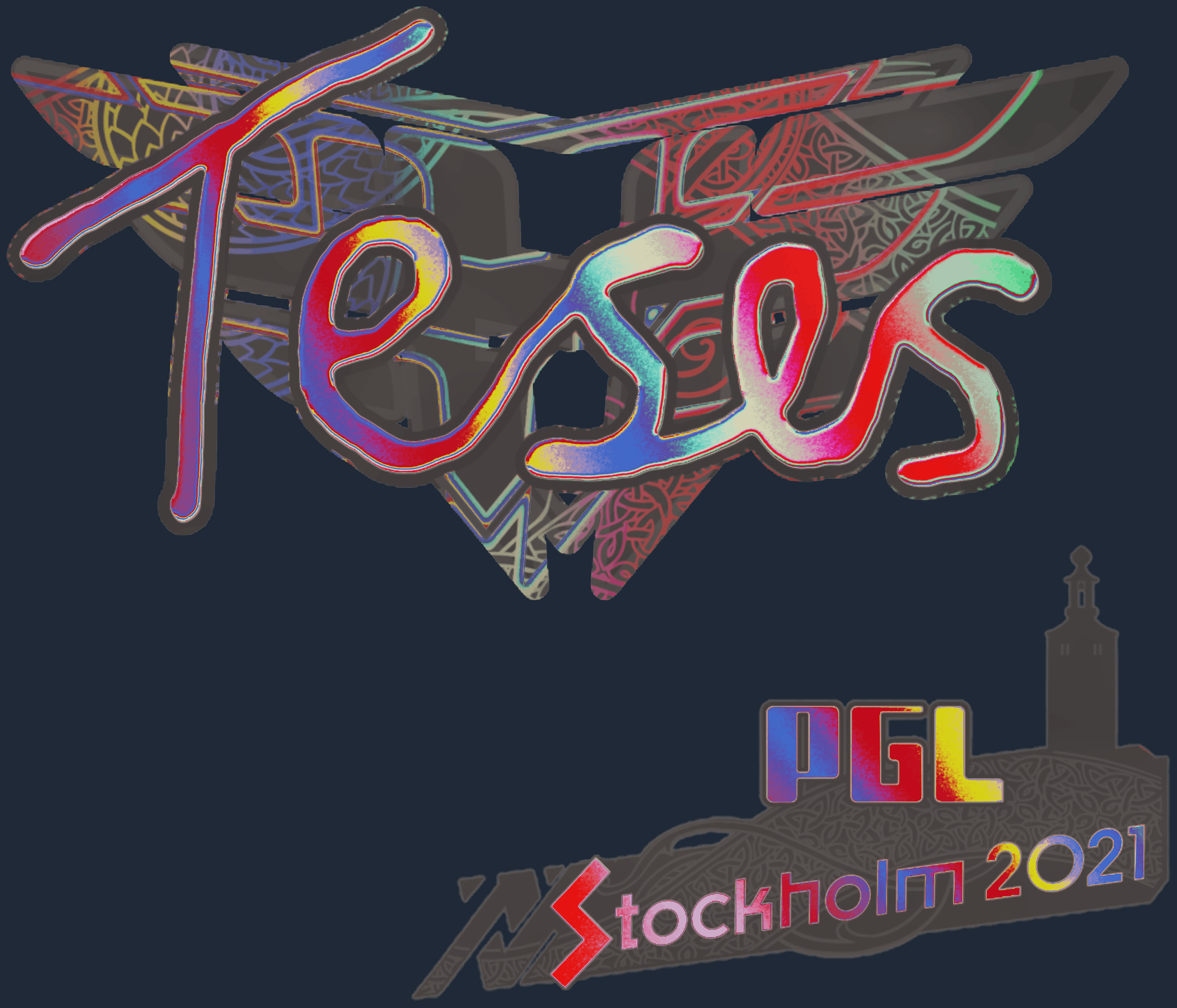 Sticker | TeSeS (Holo) | Stockholm 2021 Image