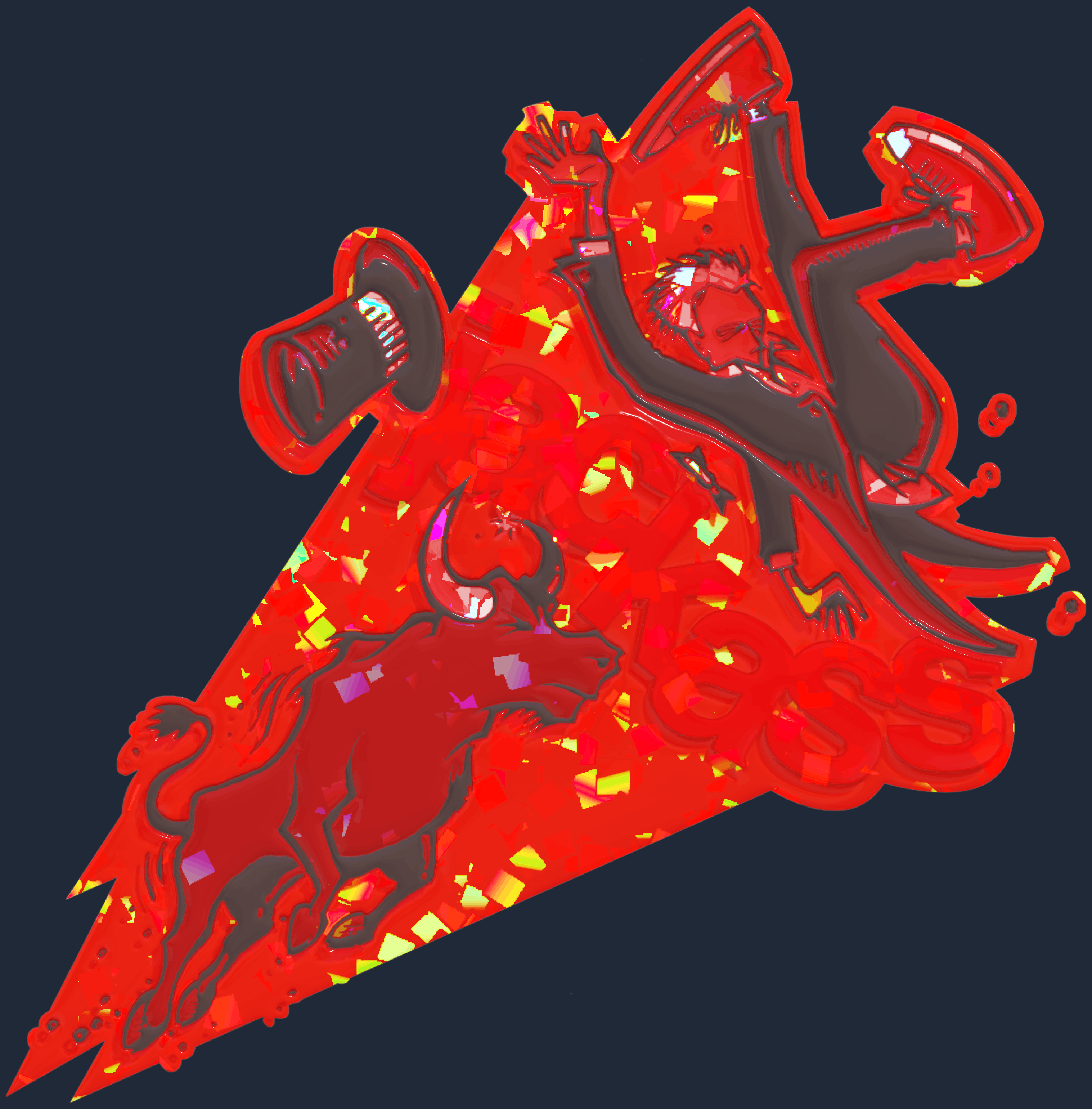Sticker | The Magic Trick (Glitter) Image
