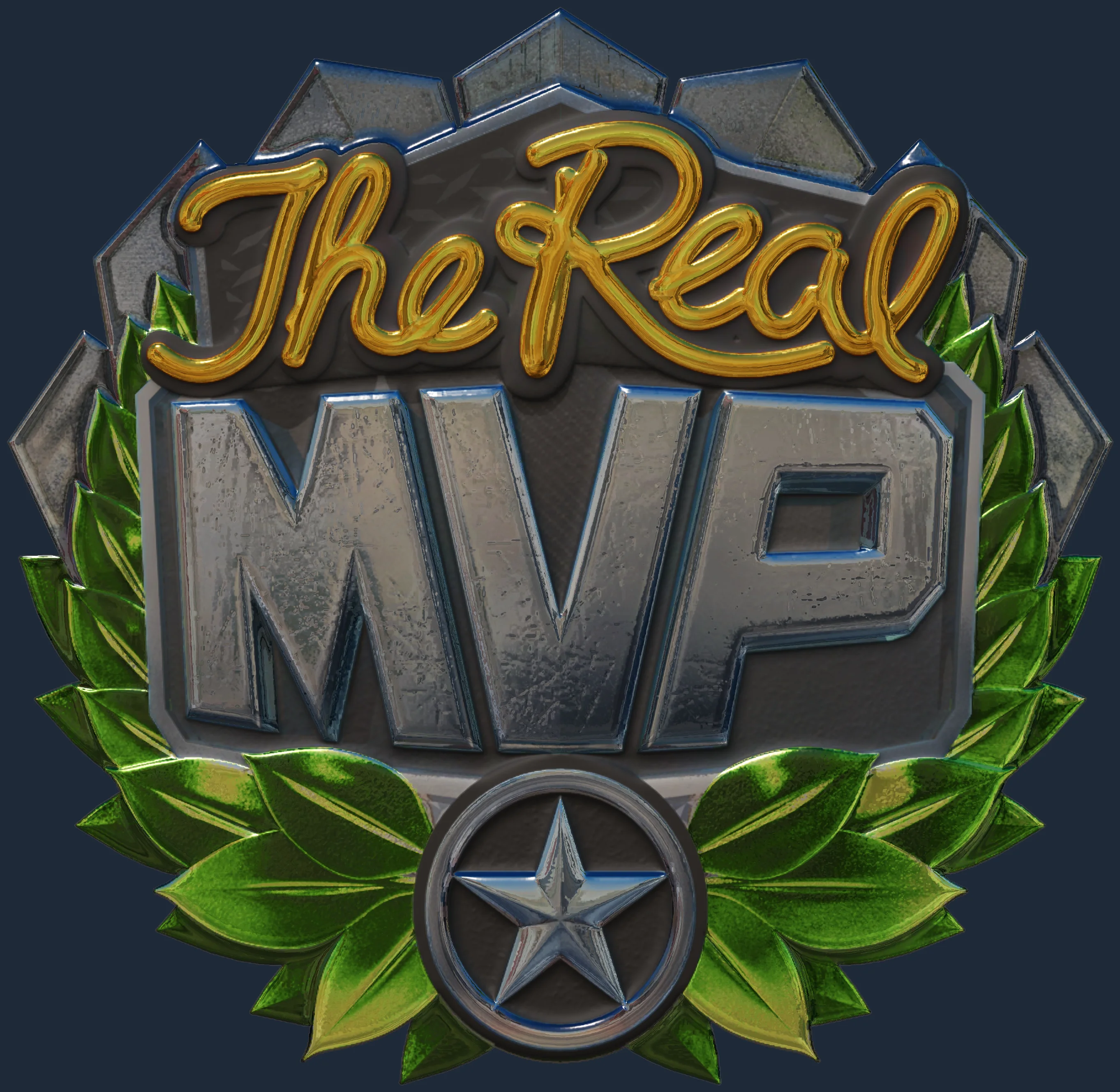 Sticker | The Real MVP (Foil) Image