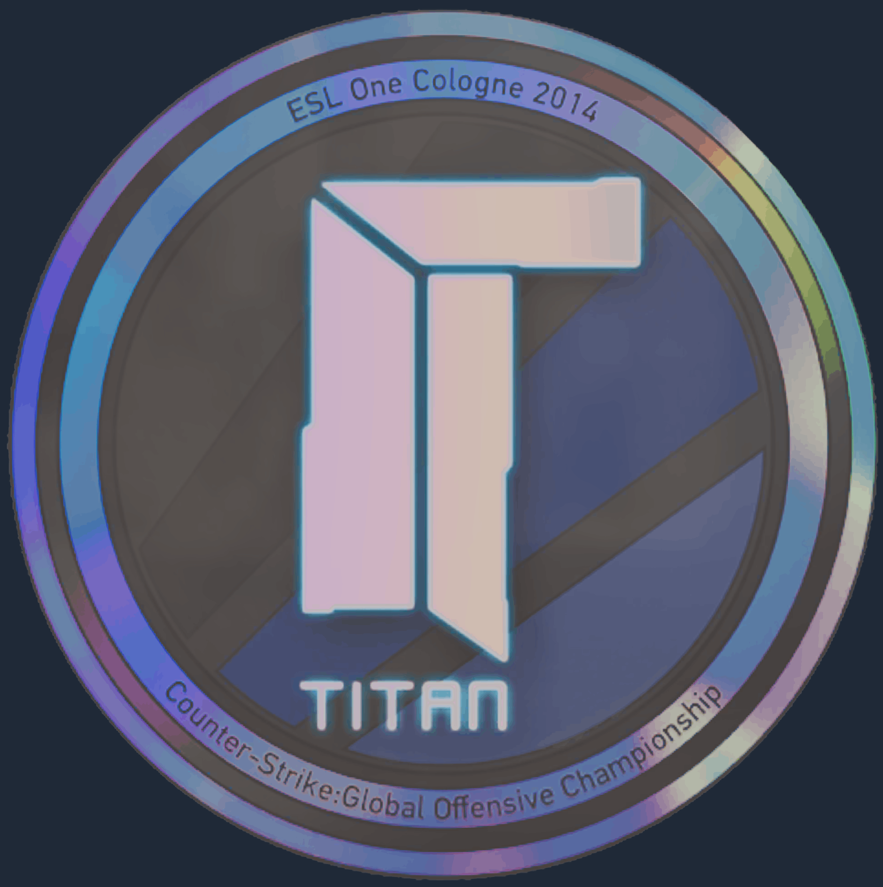 Sticker | Titan (Holo) | Cologne 2014 Image