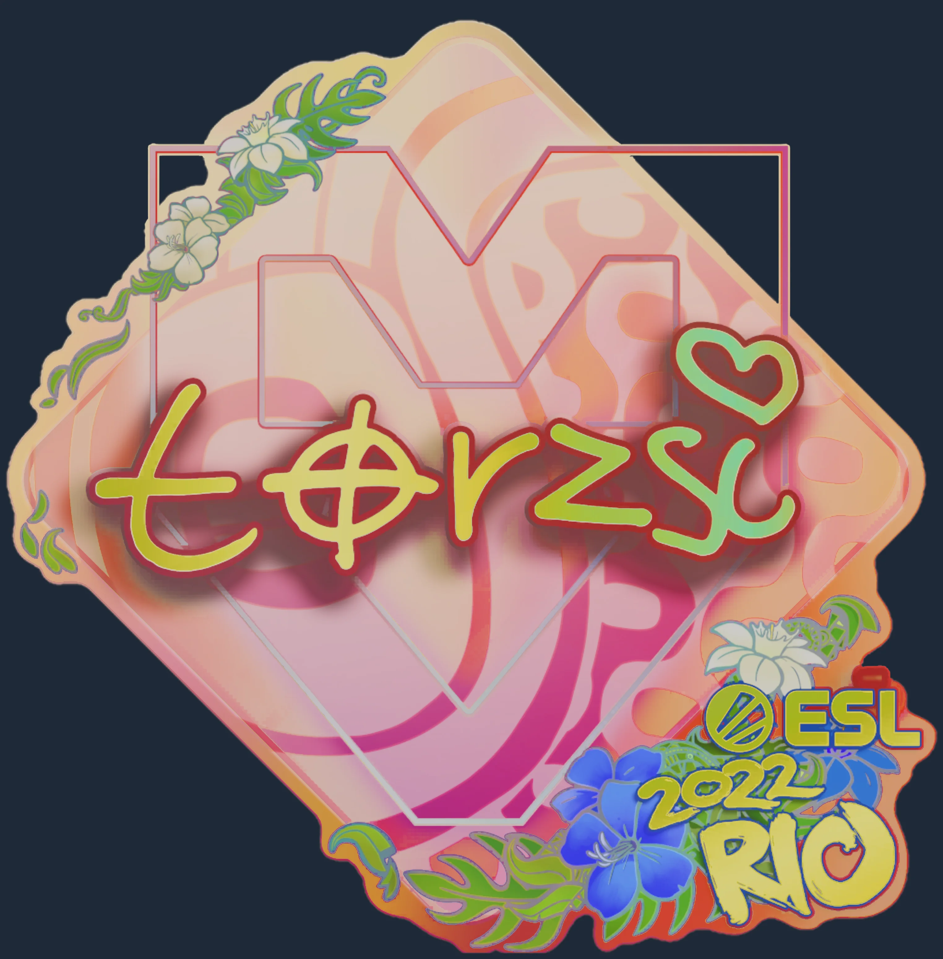 Sticker | torzsi (Holo) | Rio 2022 Image