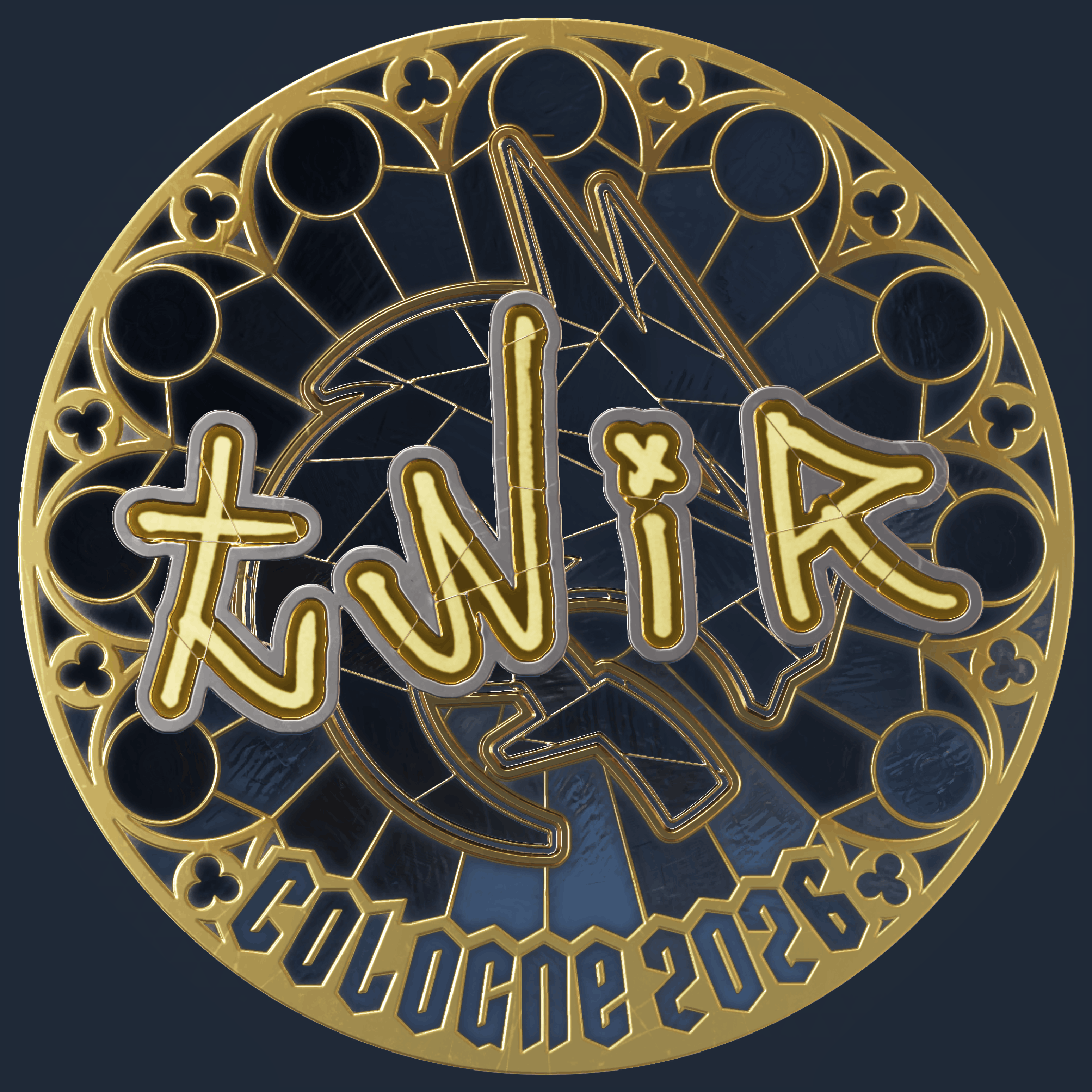 Sticker | tN1R (Gold) | Cologne 2026 Image