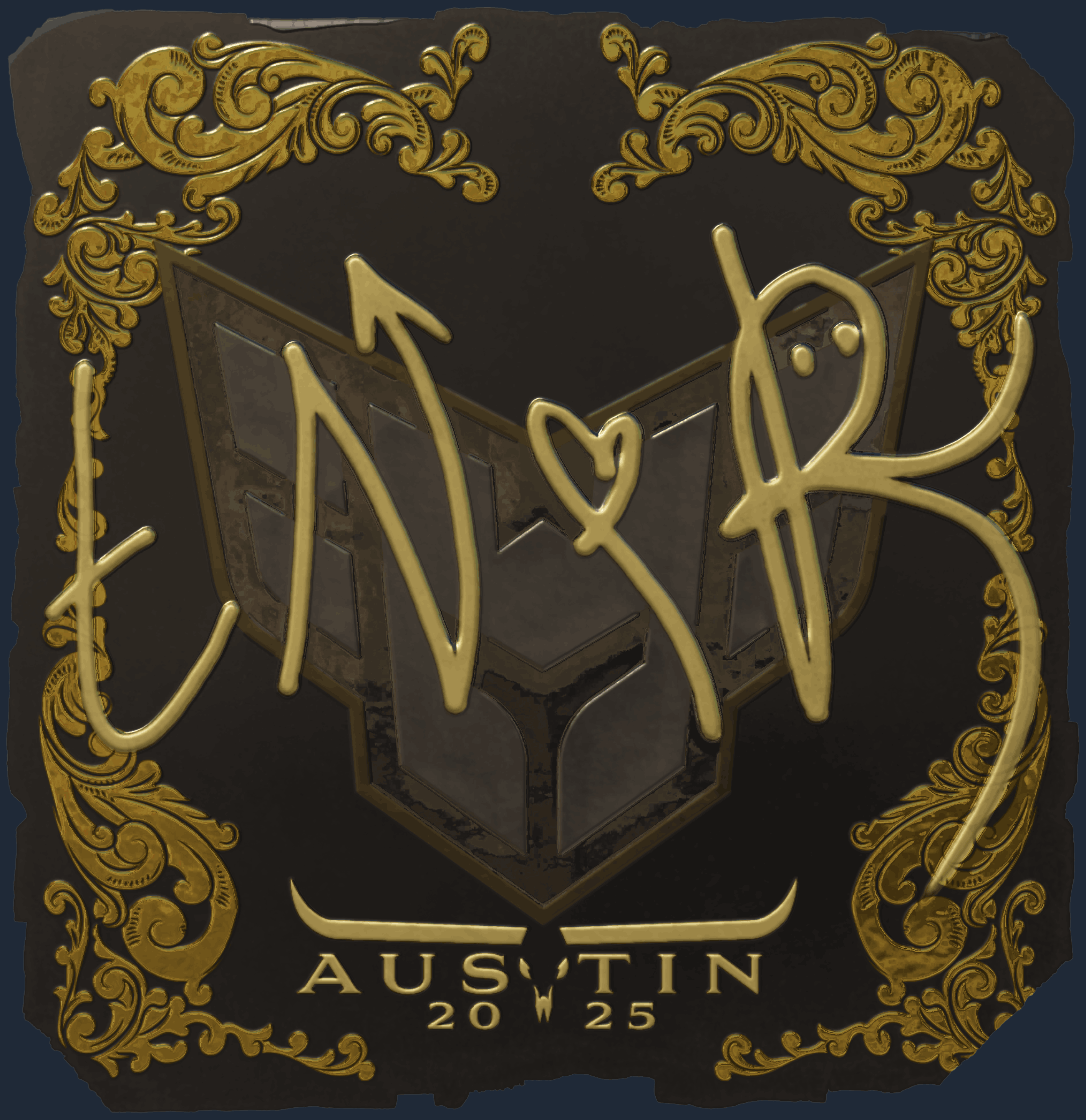 Sticker | tN1R (Gold) | Austin 2025 Image