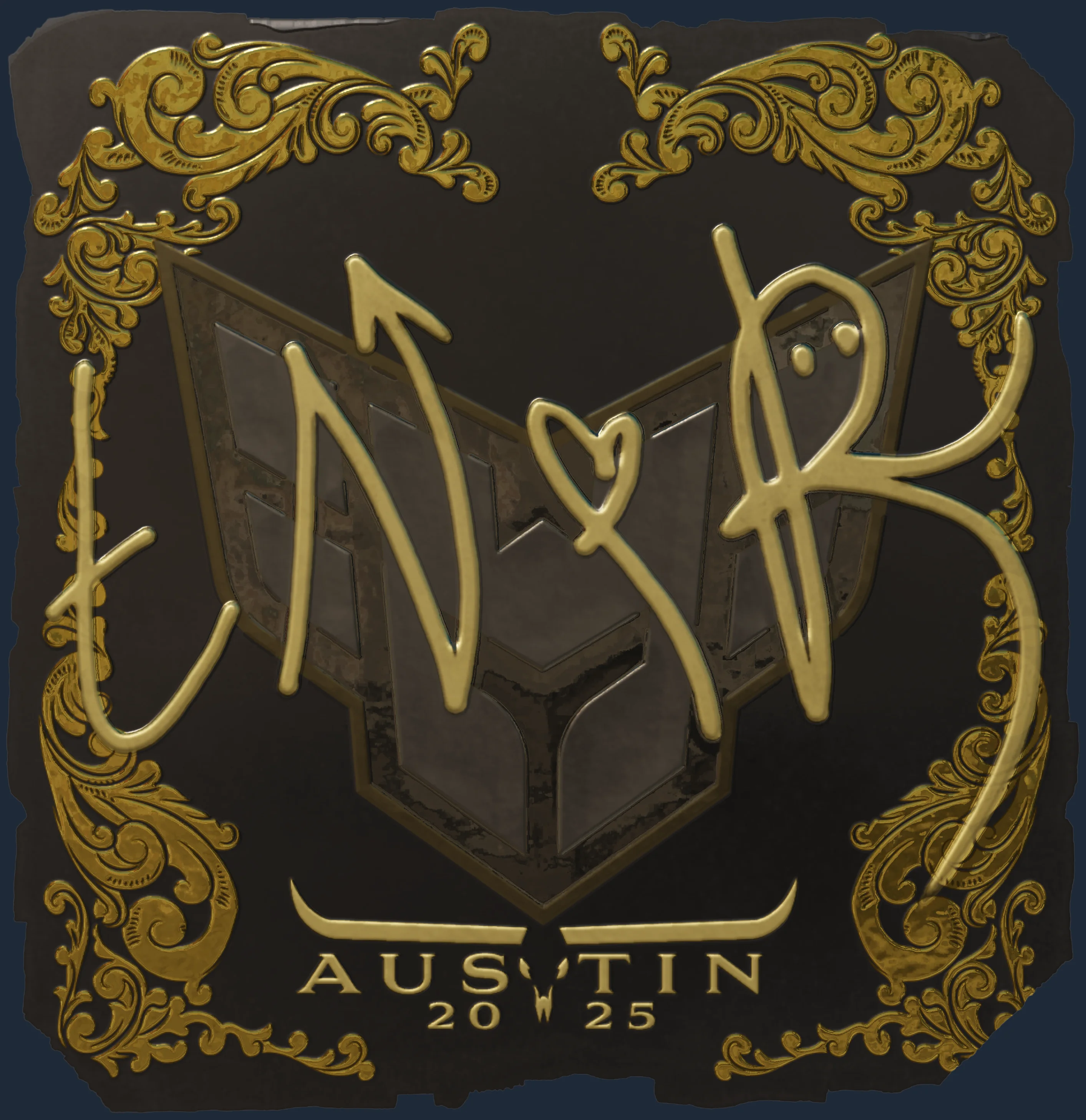 Sticker | tN1R (Gold) | Austin 2025 Image