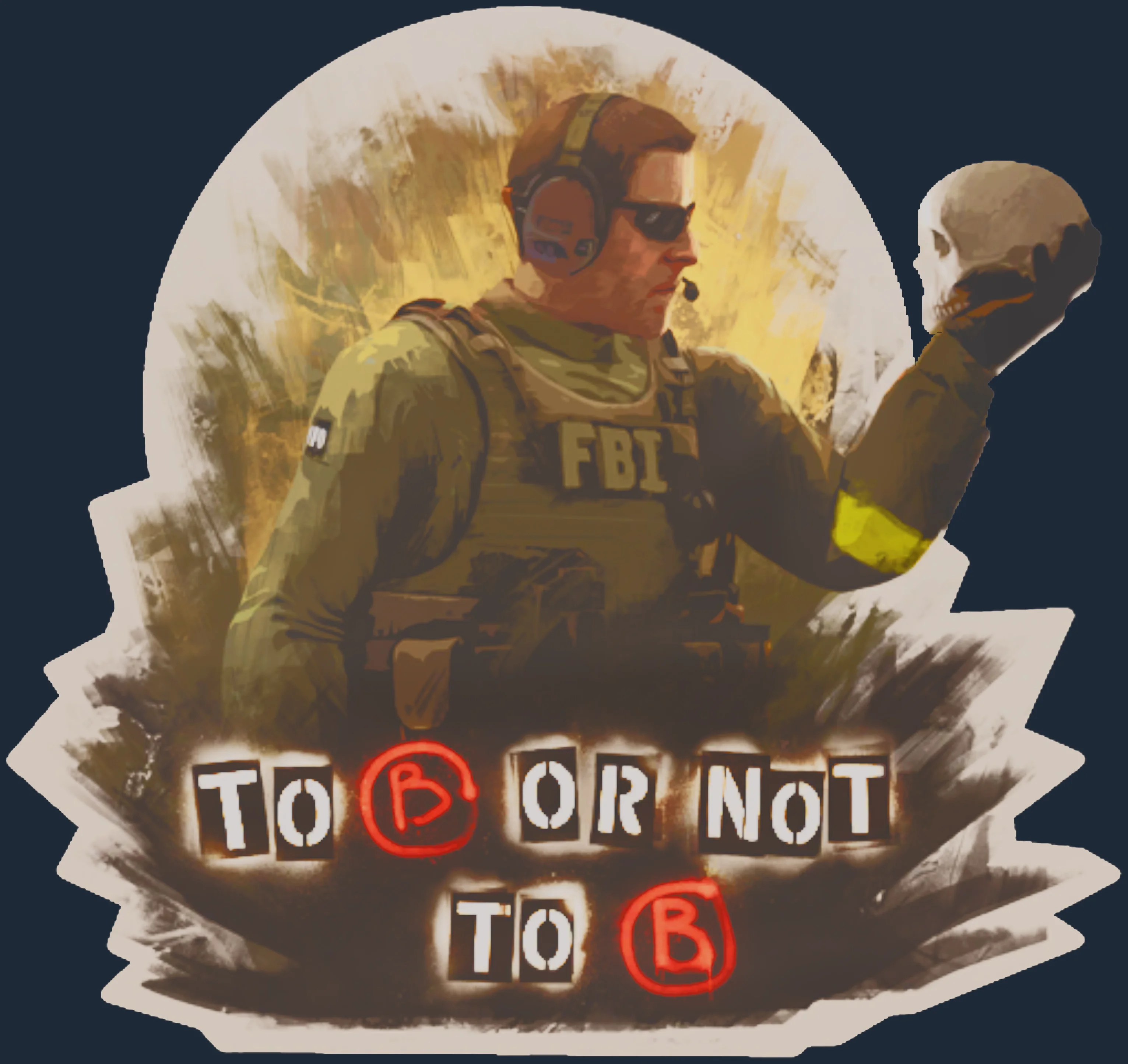 Sticker | To B or not to B Image