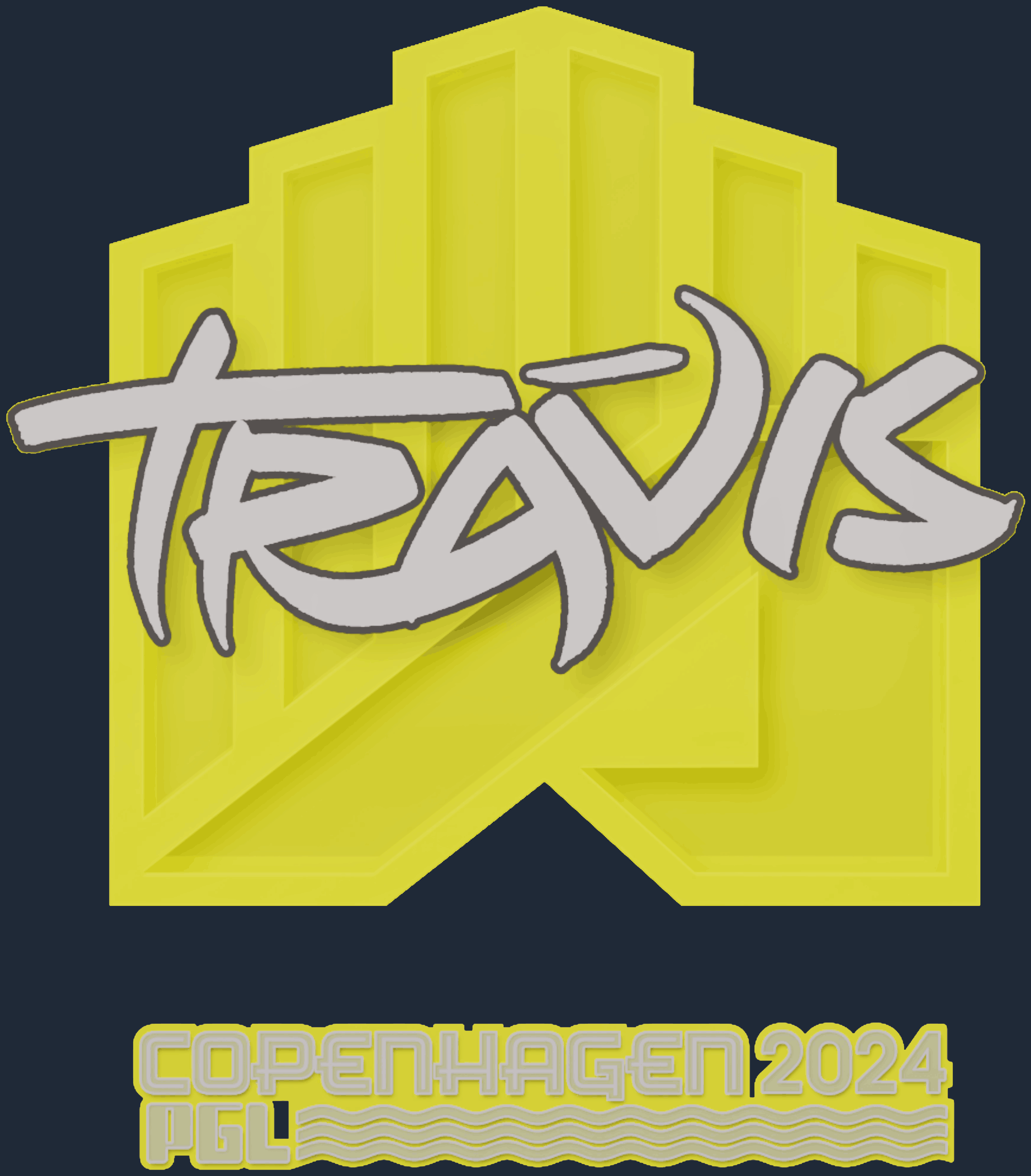 Sticker | TRAVIS | Copenhagen 2024 Image