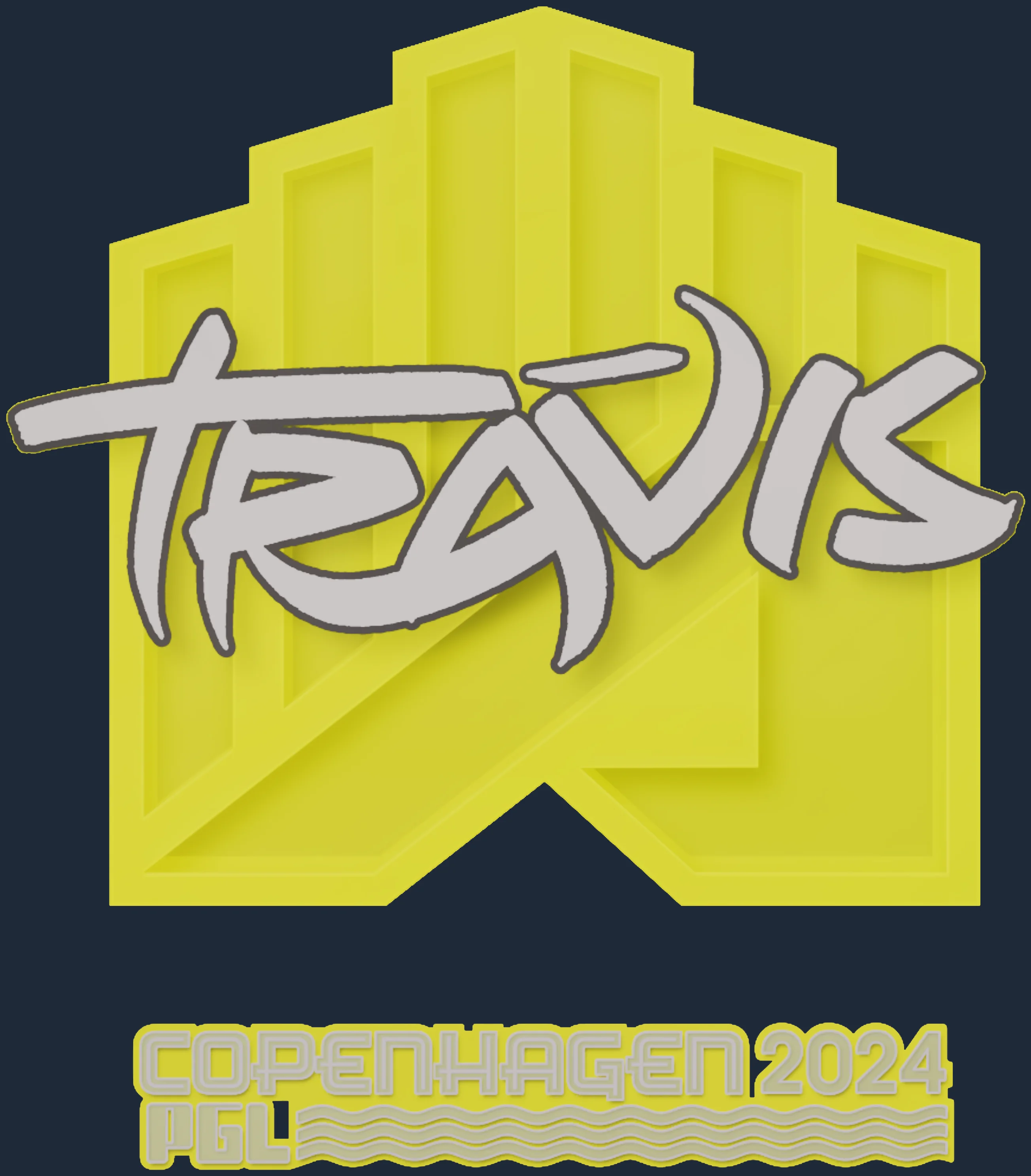 Sticker | TRAVIS | Copenhagen 2024 Image