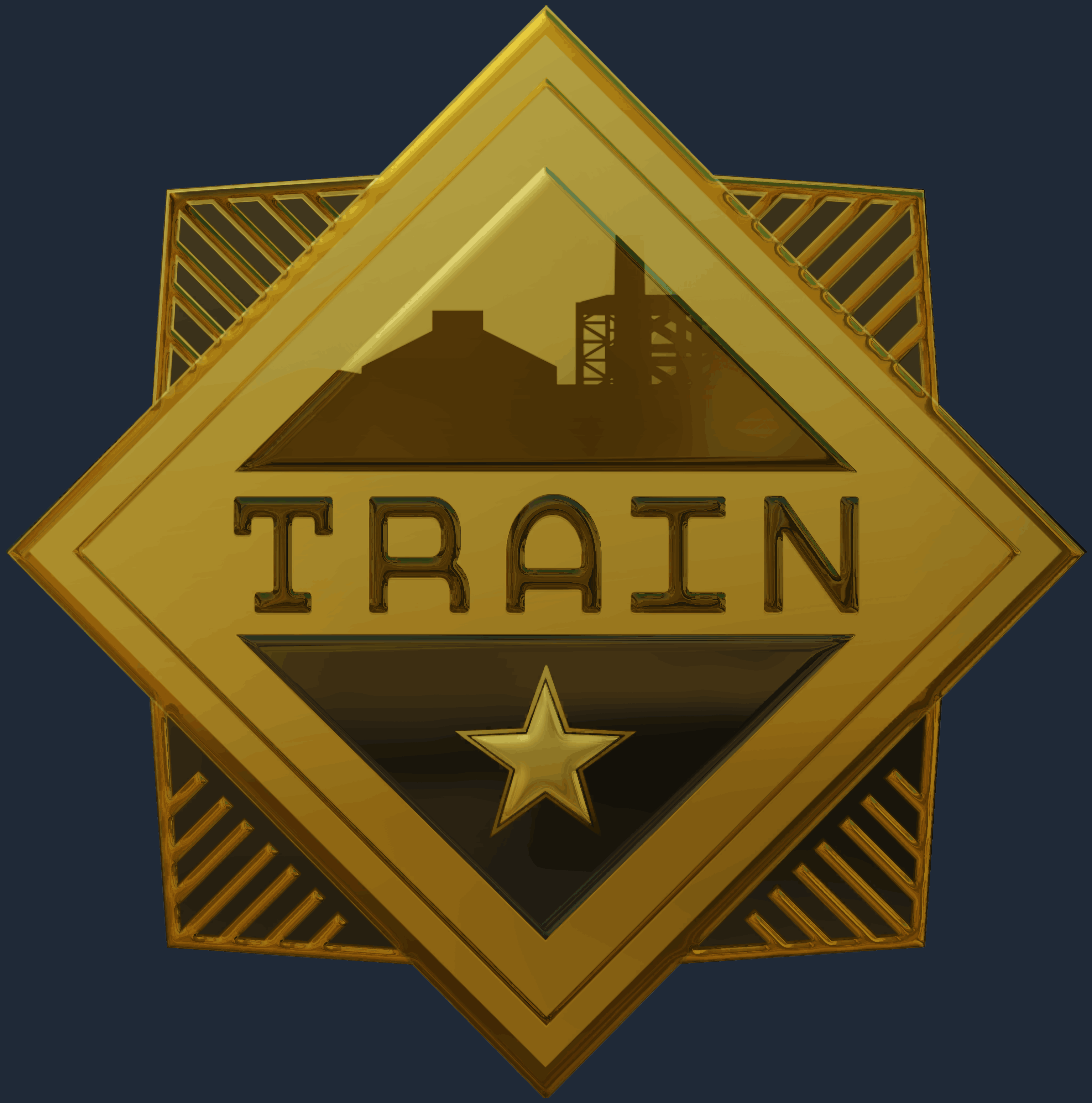Sticker | Train (Gold) Image