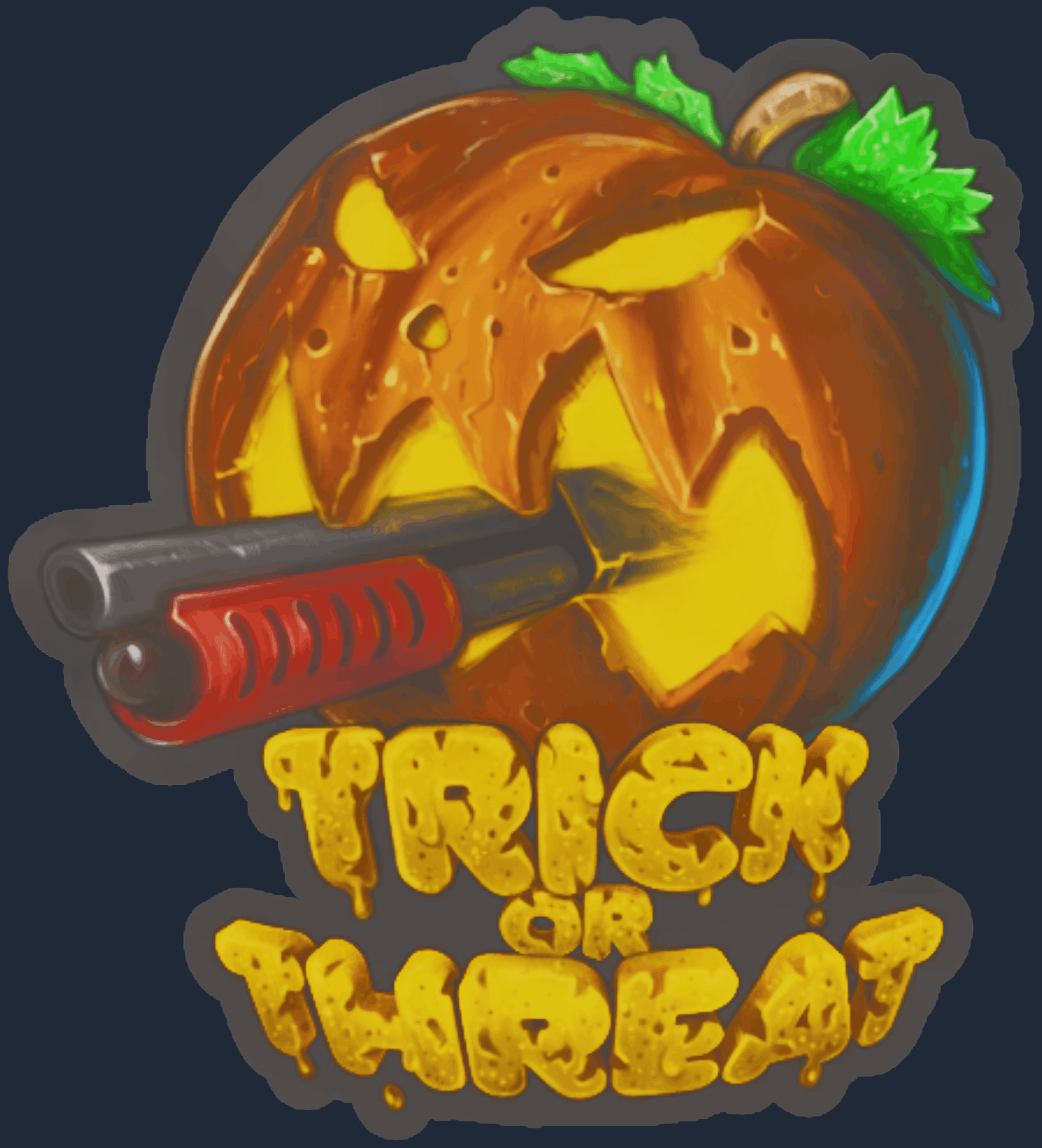 Sticker | Trick Or Threat Image