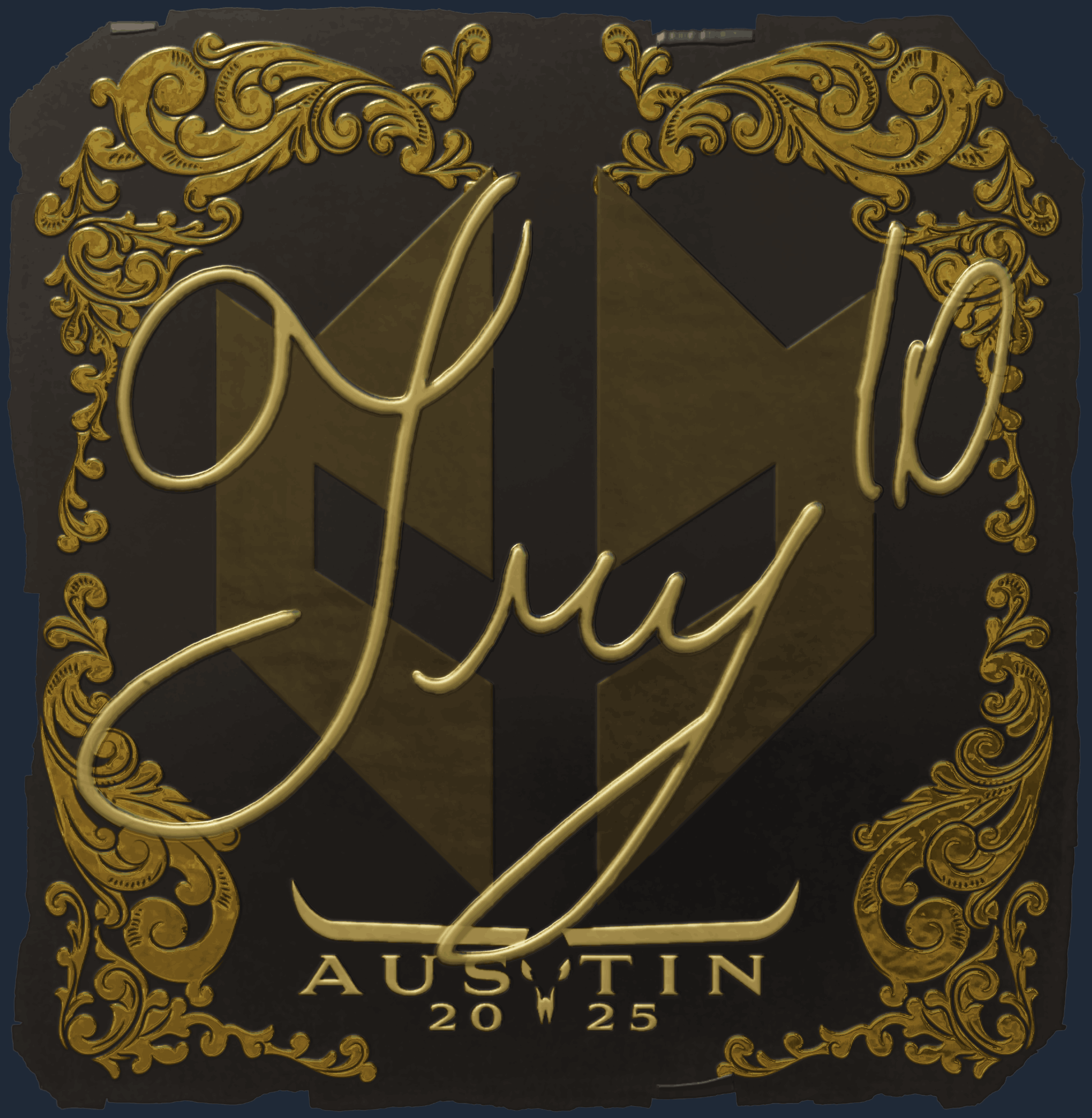 Sticker | TRY (Gold) | Austin 2025 Image