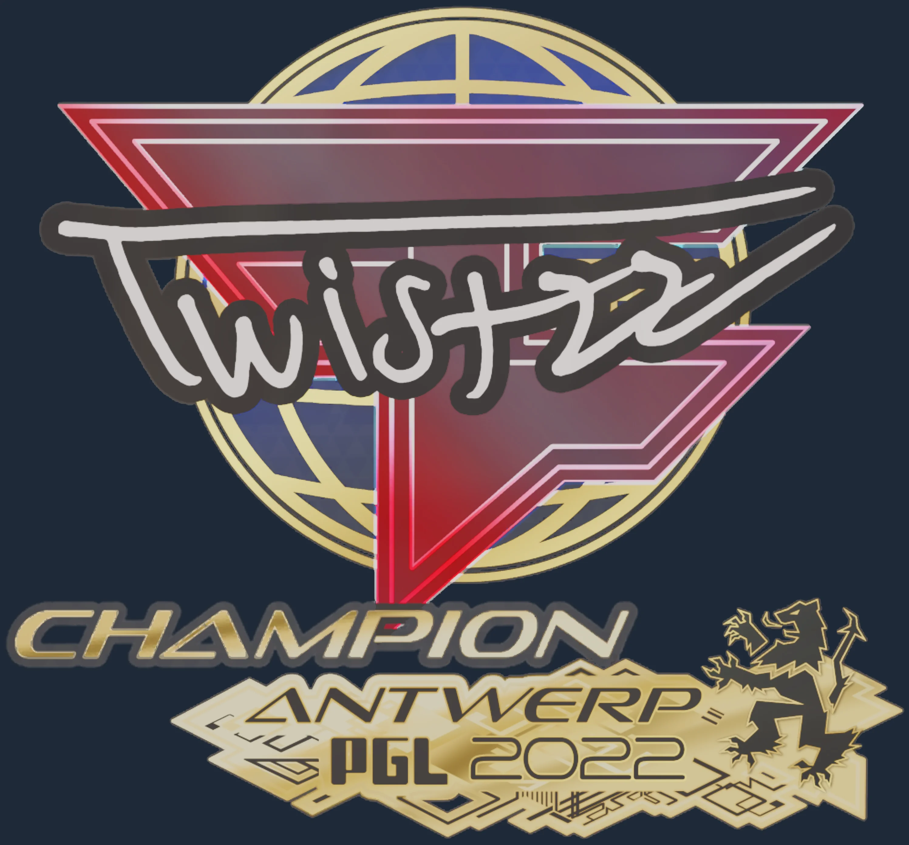 Sticker | Twistzz (Champion) | Antwerp 2022 Image