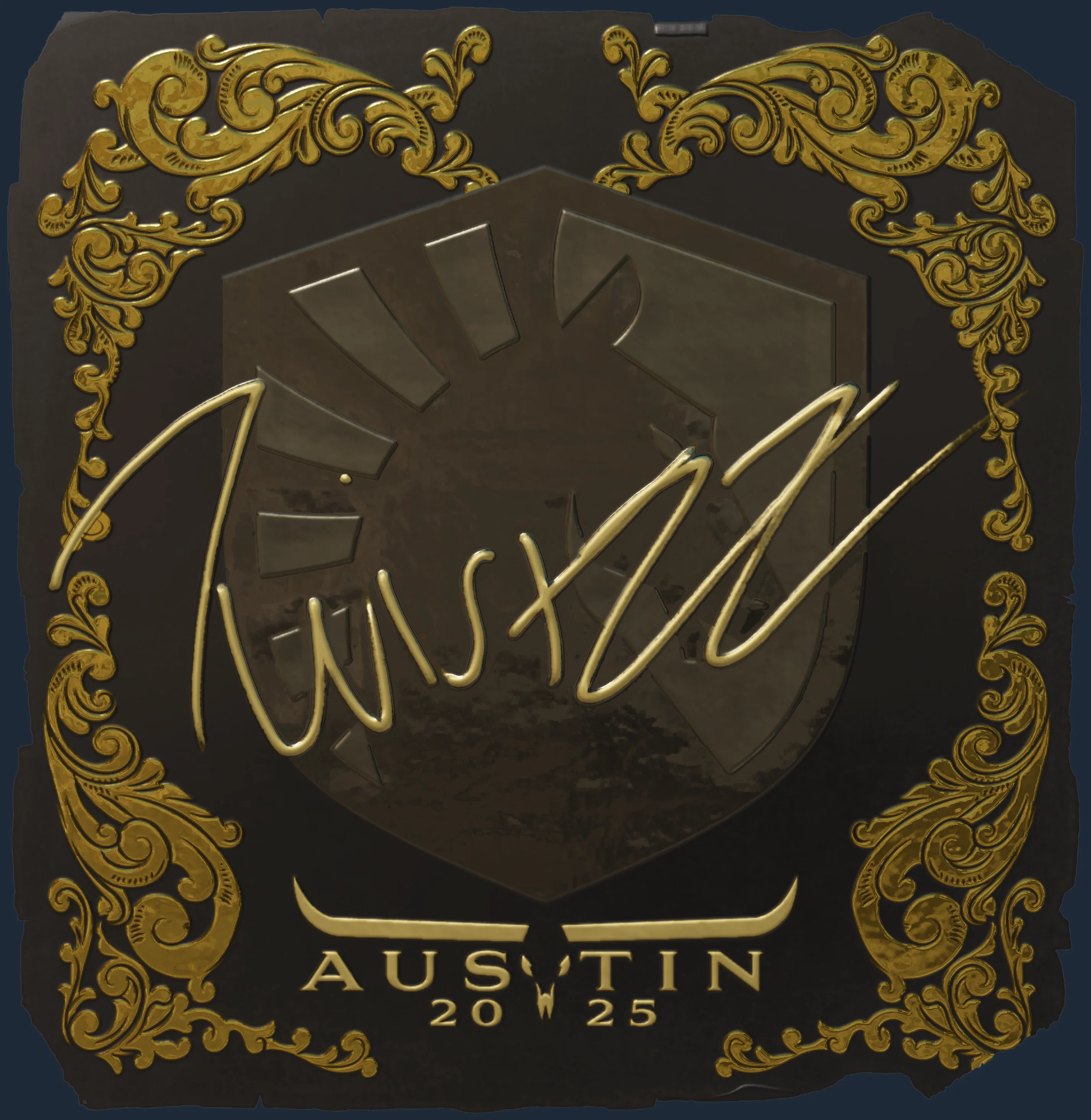 Sticker | Twistzz (Gold) | Austin 2025 Image