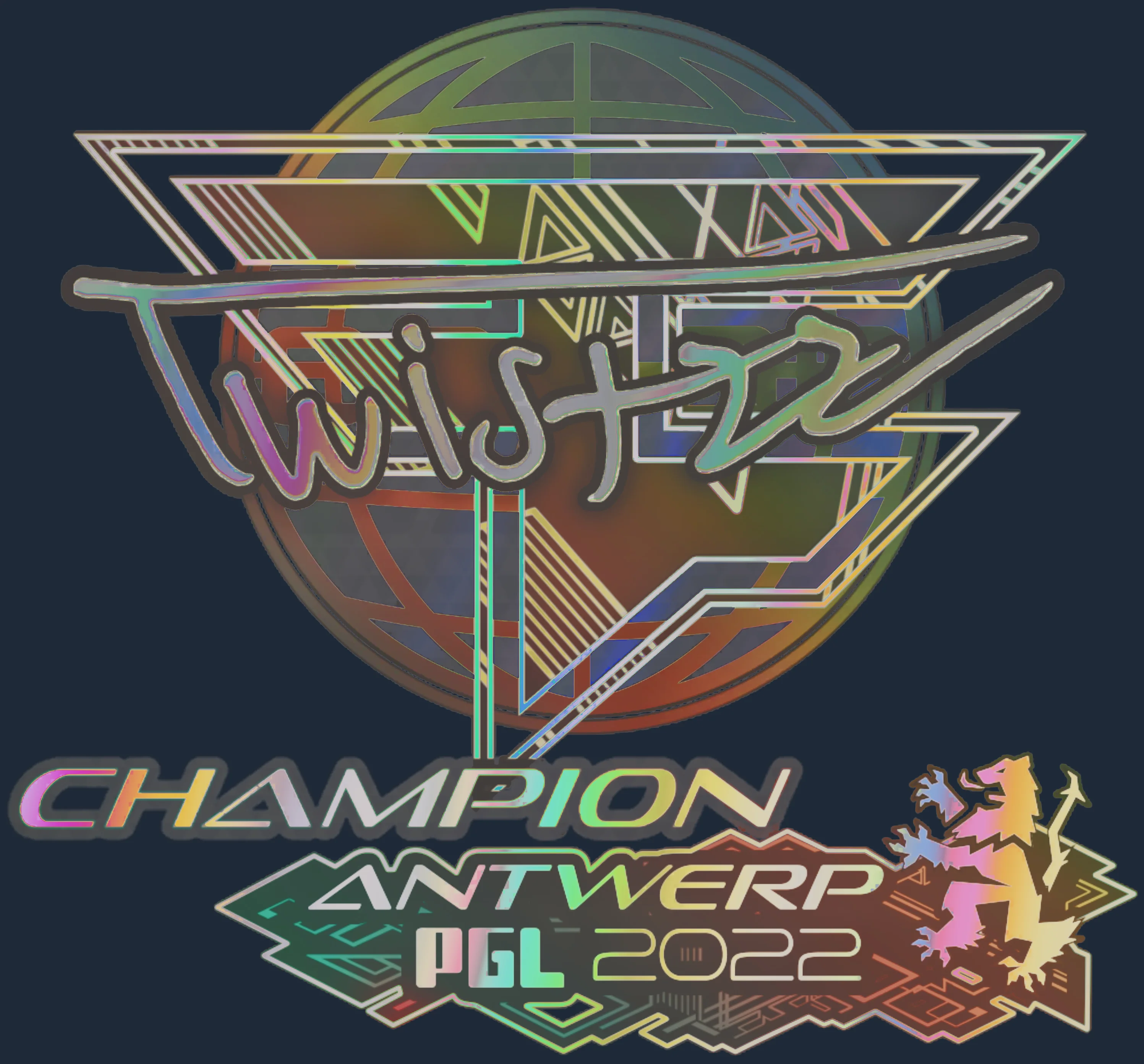 Sticker | Twistzz (Holo, Champion) | Antwerp 2022 Image