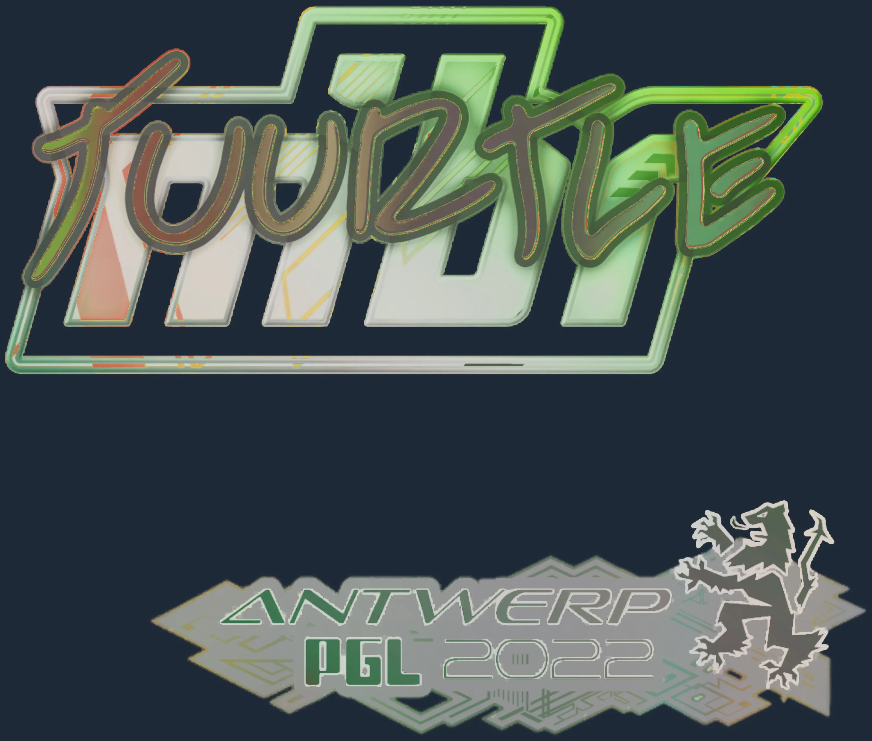 Sticker | Tuurtle (Holo) | Antwerp 2022 Image