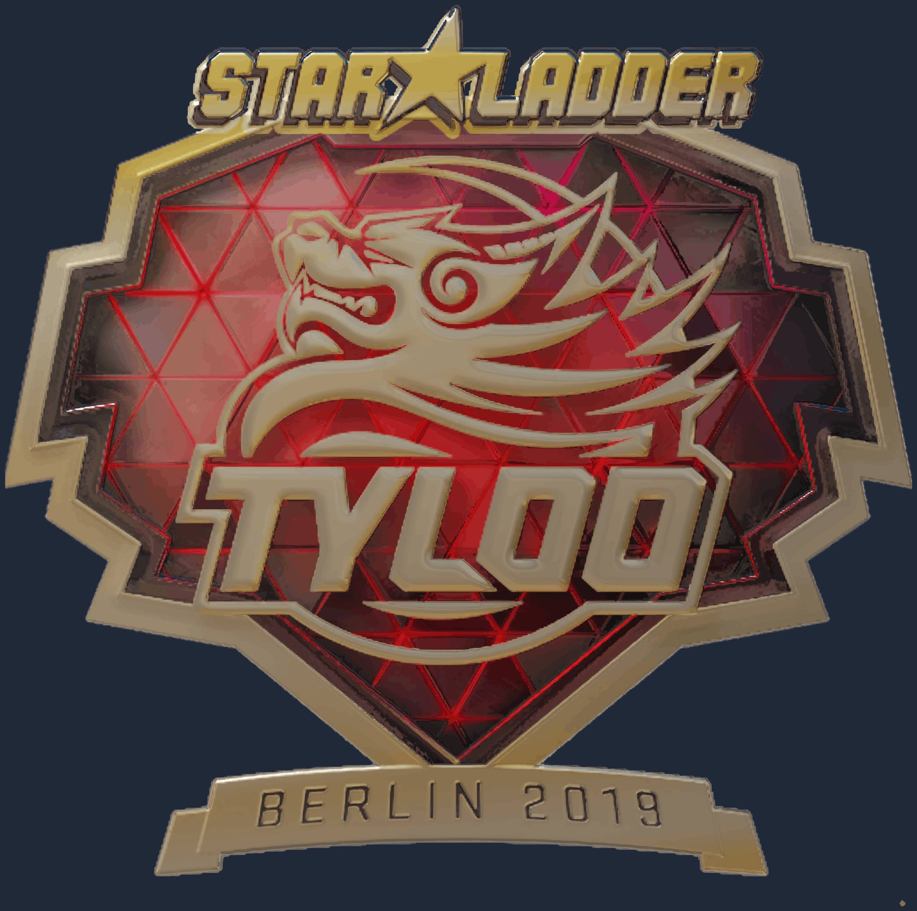 Sticker | Tyloo (Gold) | Berlin 2019 Image