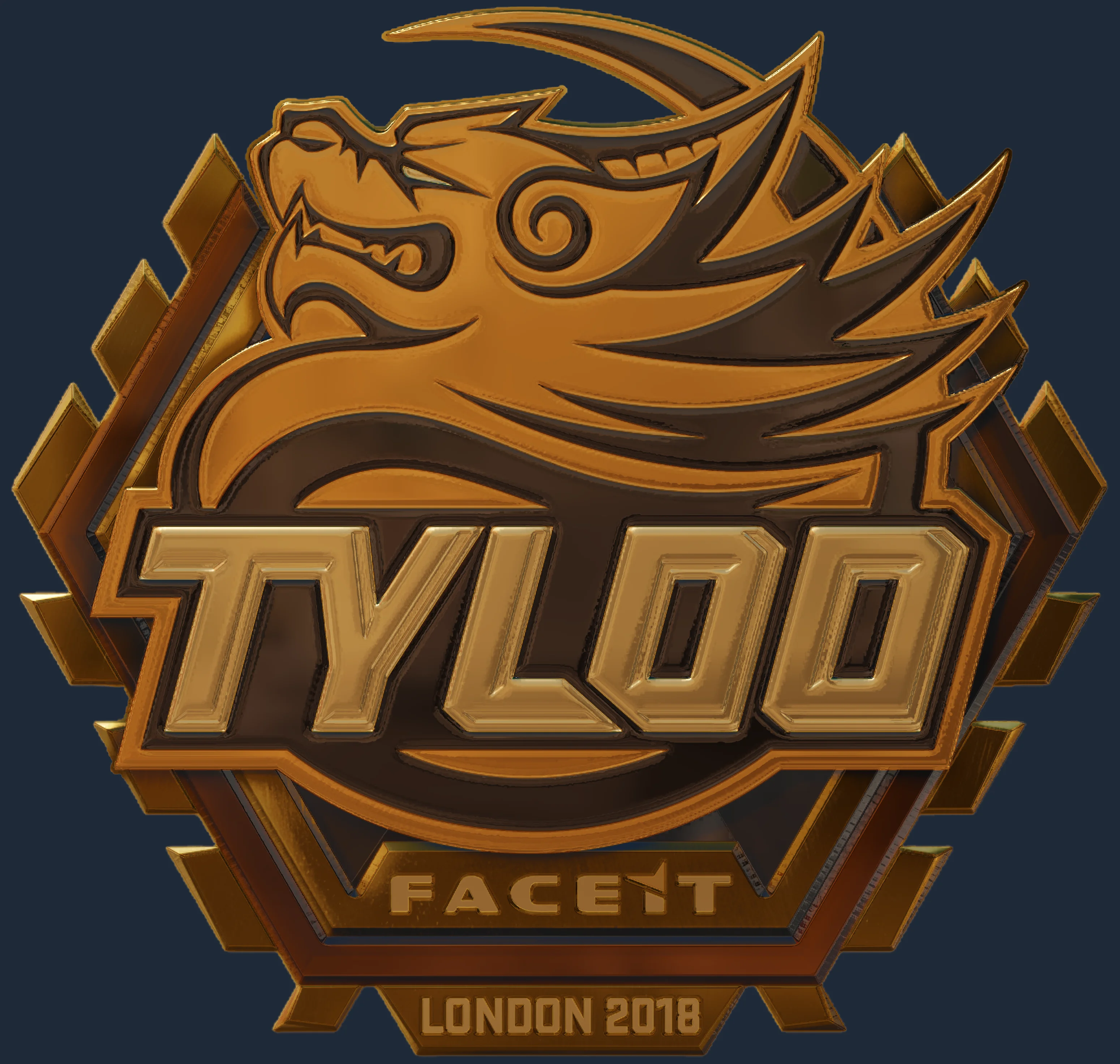 Sticker | Tyloo (Gold) | London 2018 Image