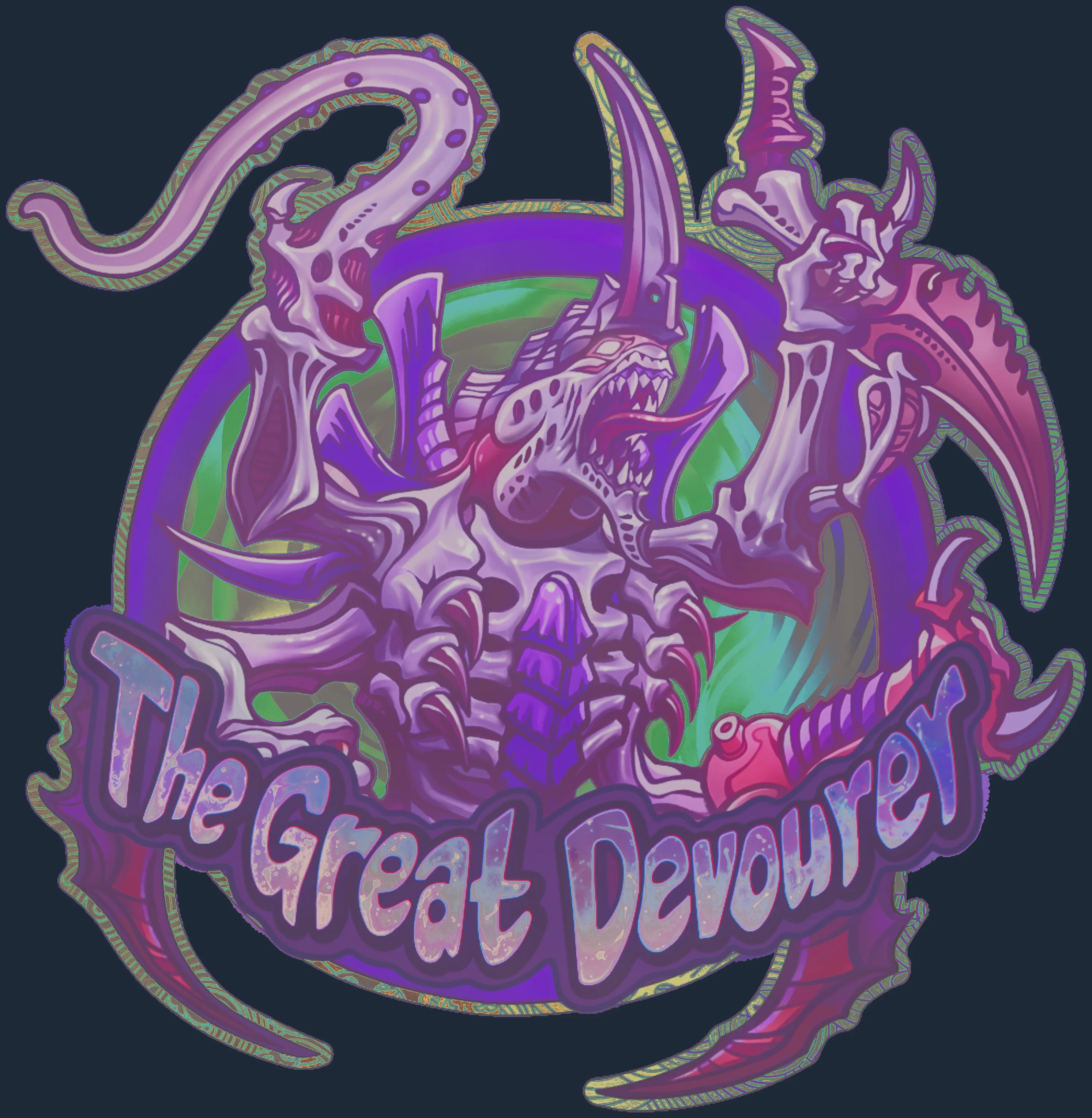Sticker | Tyranids Hive Tyrant (Holo) Image