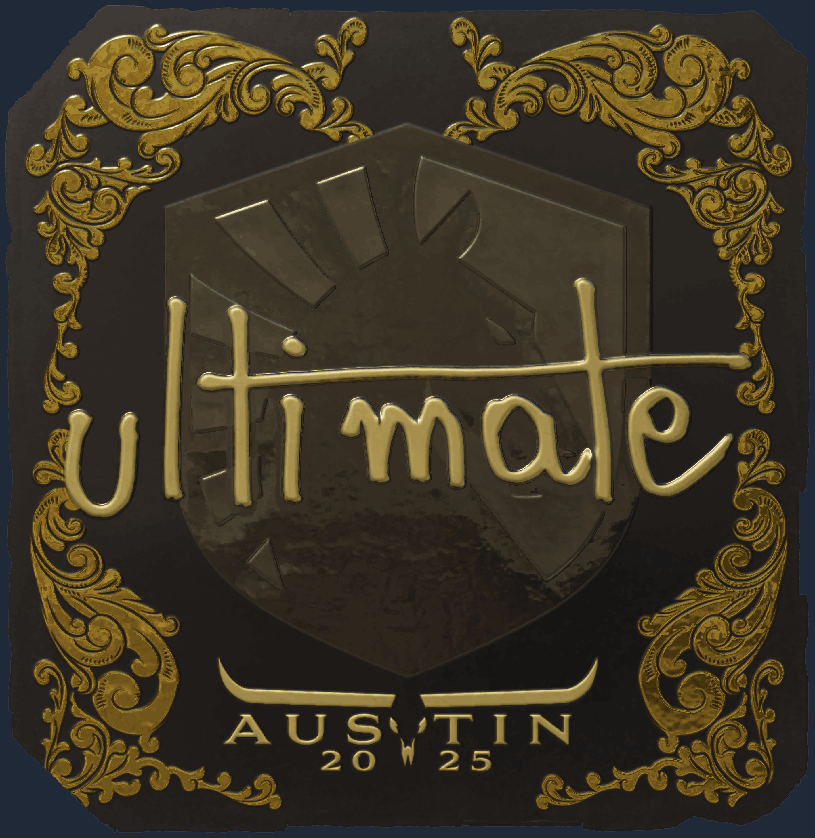 Sticker | ultimate (Gold) | Austin 2025 Image