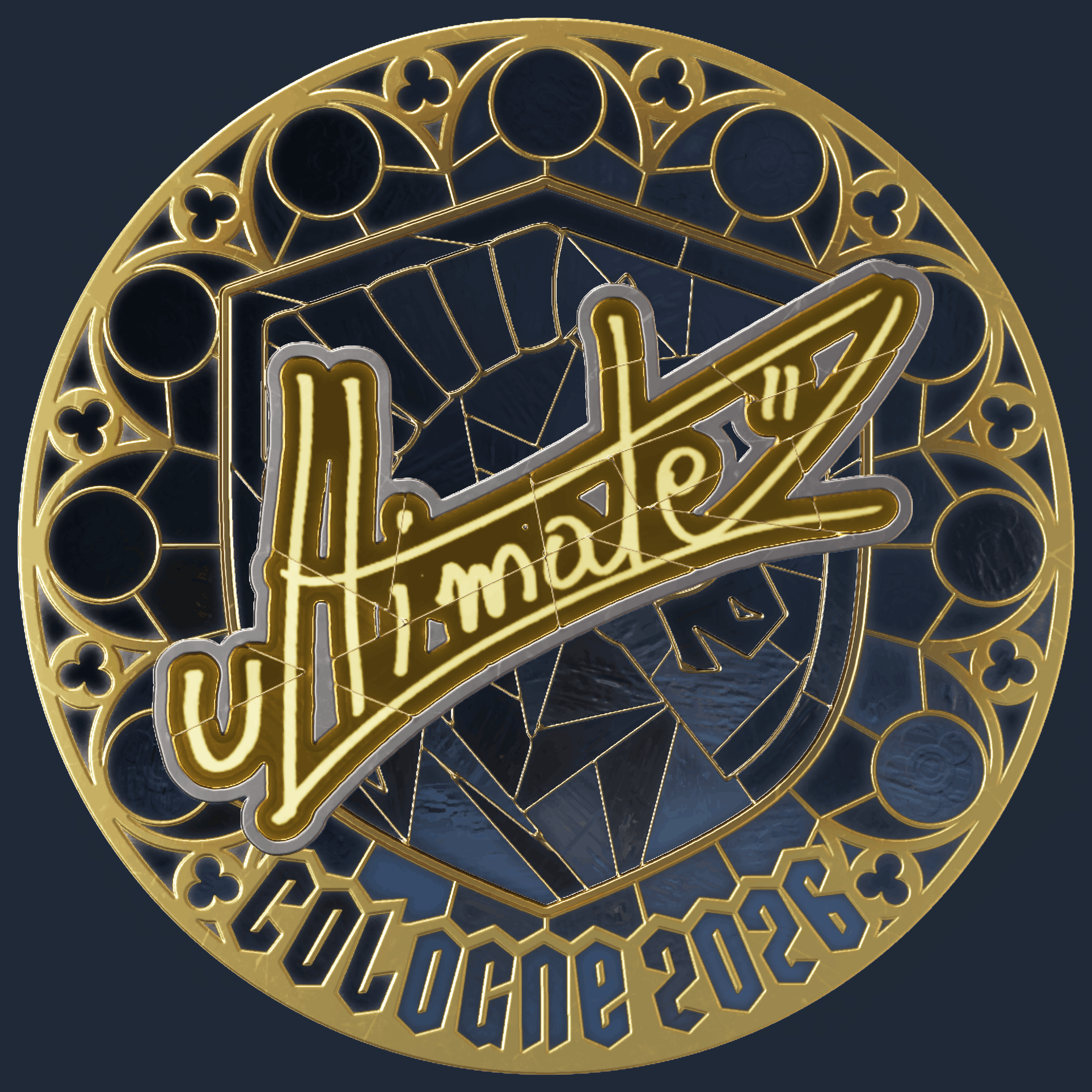 Sticker | ultimate (Gold) | Cologne 2026 Image