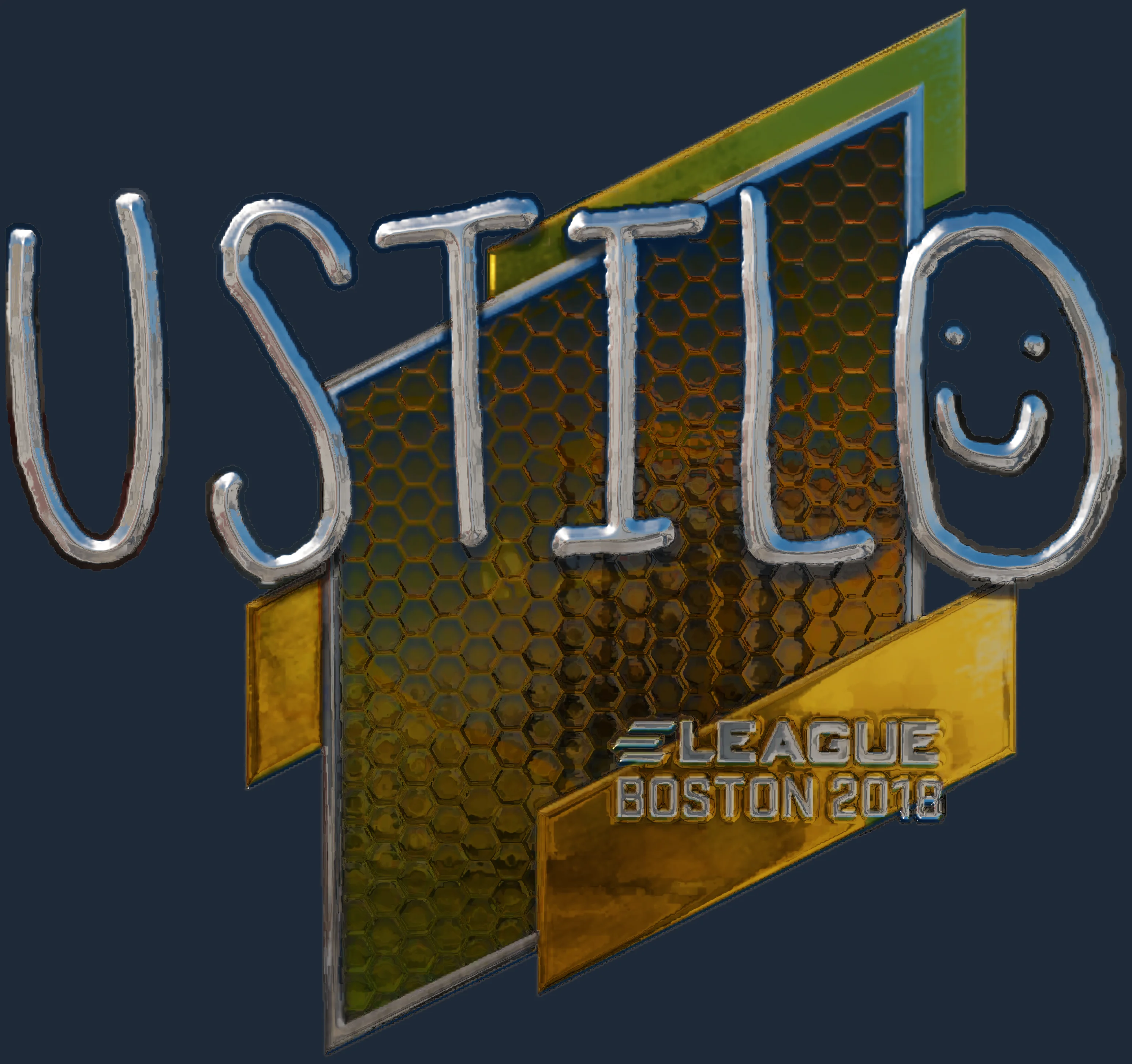 Sticker | USTILO (Foil) | Boston 2018 Image