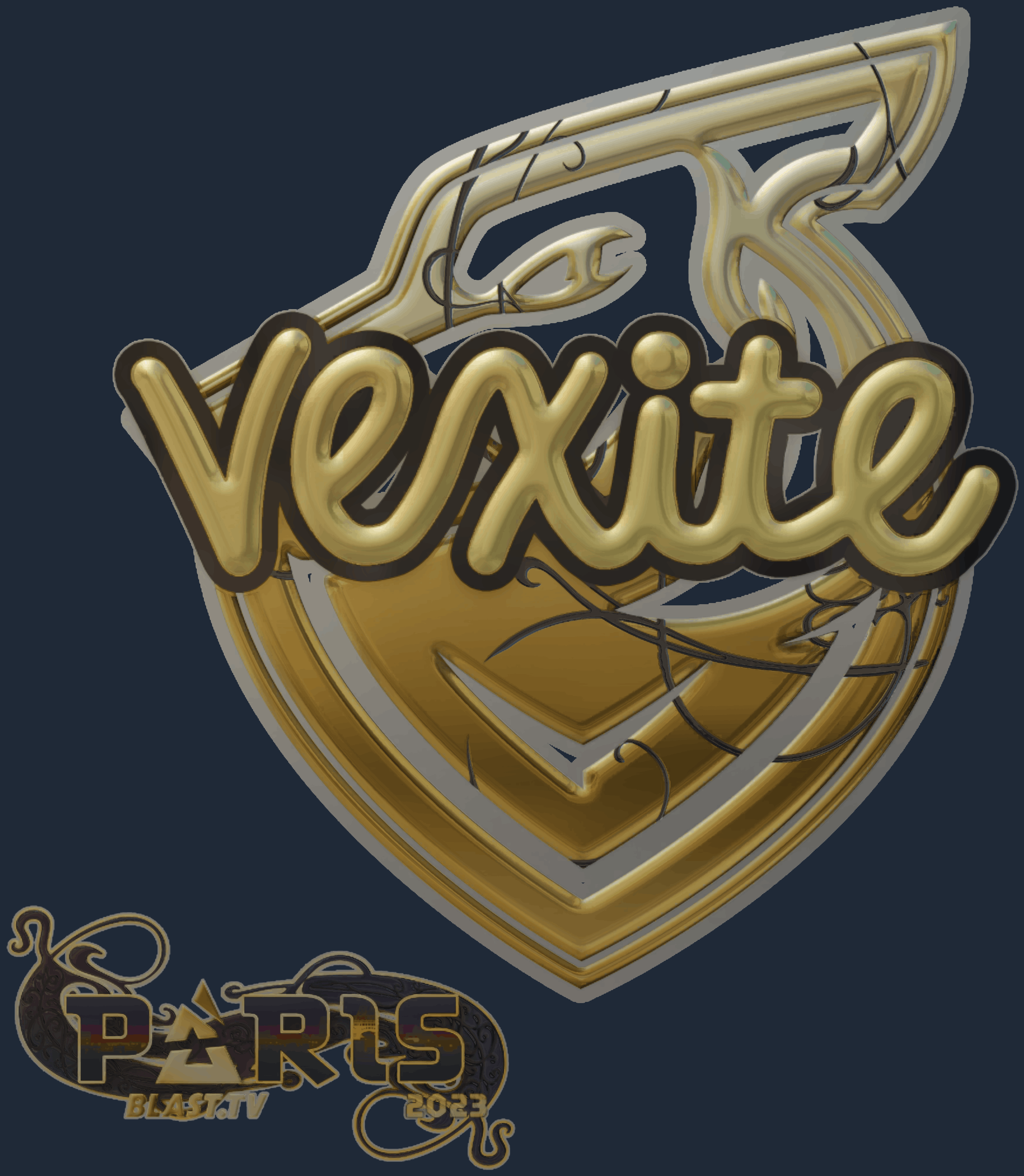 Sticker | vexite (Gold) | Paris 2023 Image