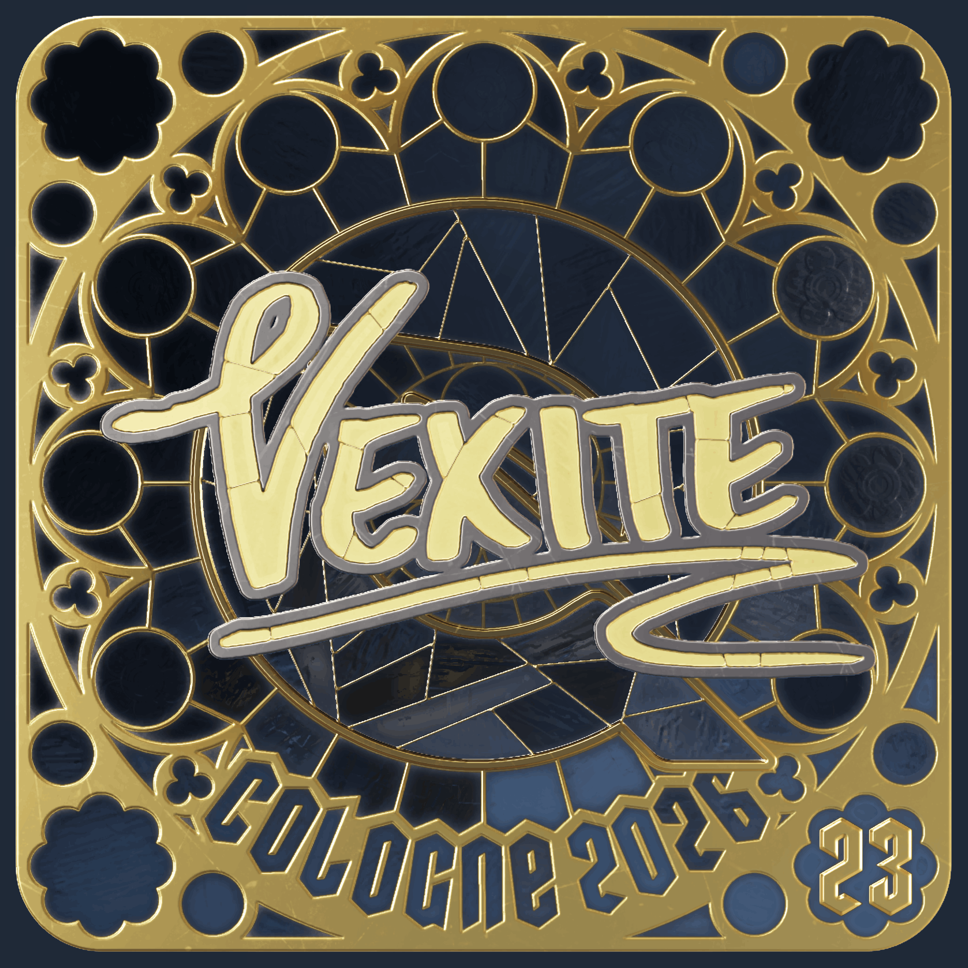 Sticker | vexite (Gold, Ranked) | Cologne 2026 Image