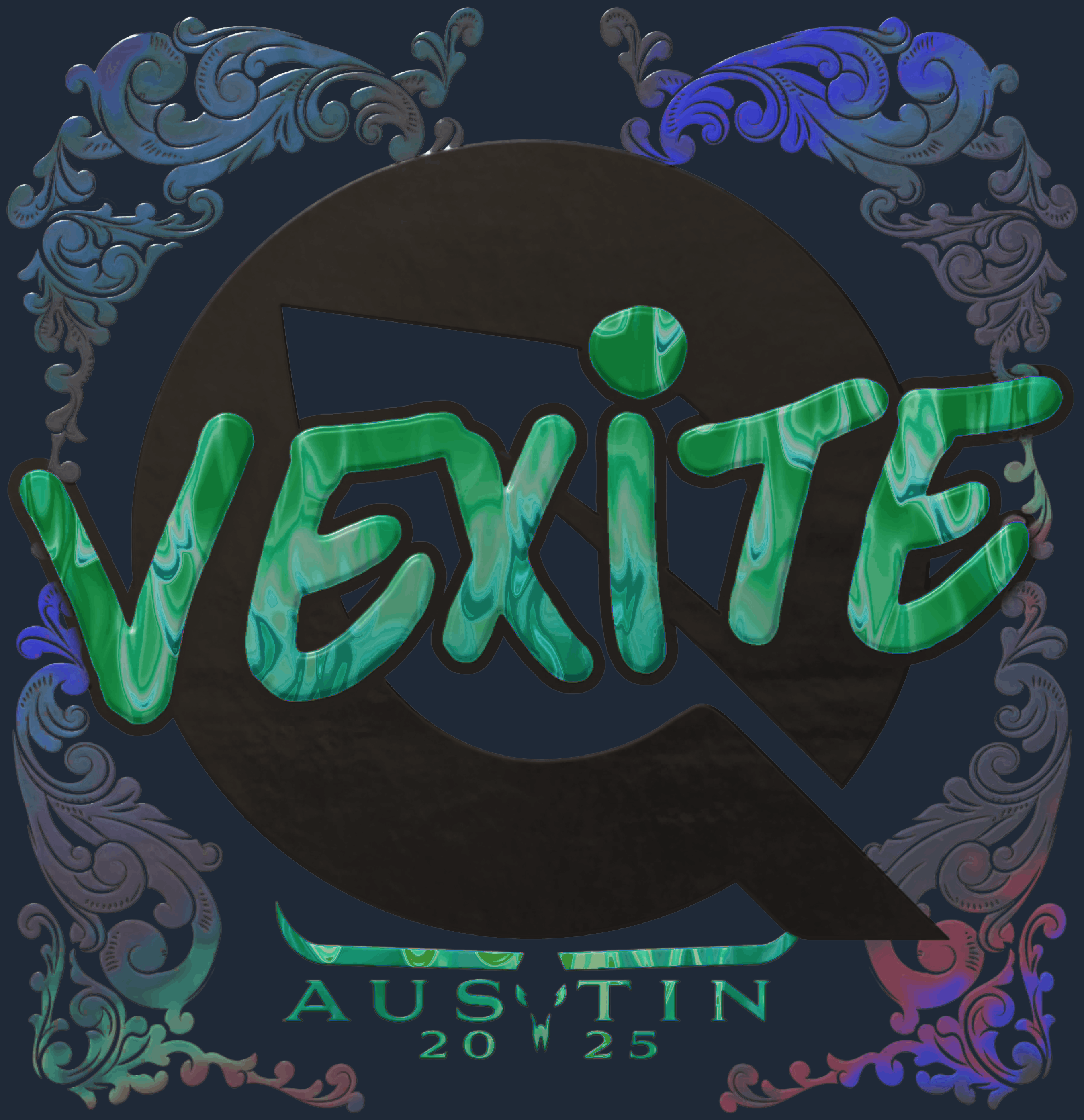 Sticker | vexite (Holo) | Austin 2025 Image