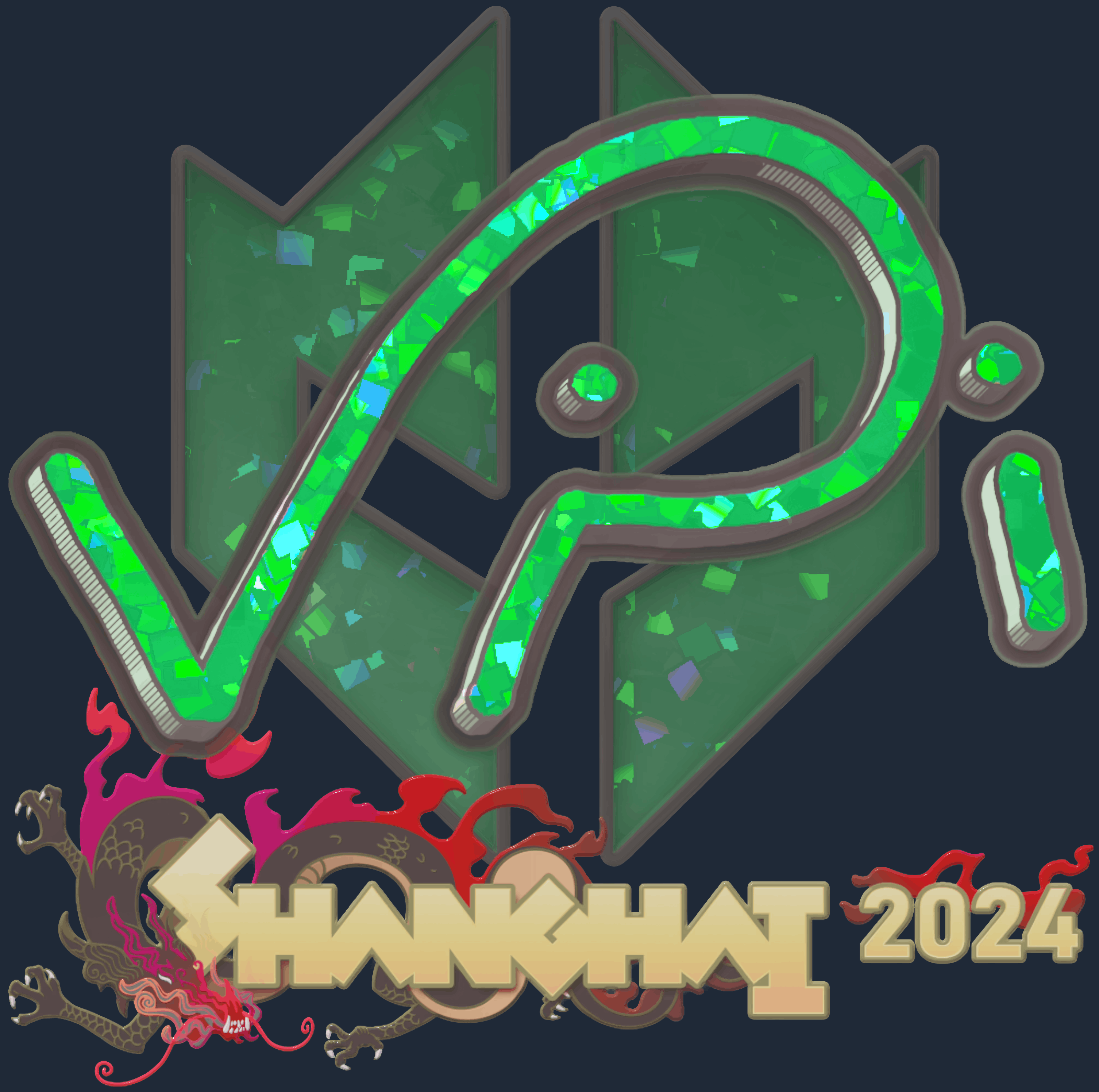 Sticker | VINI (Glitter) | Shanghai 2024 Image