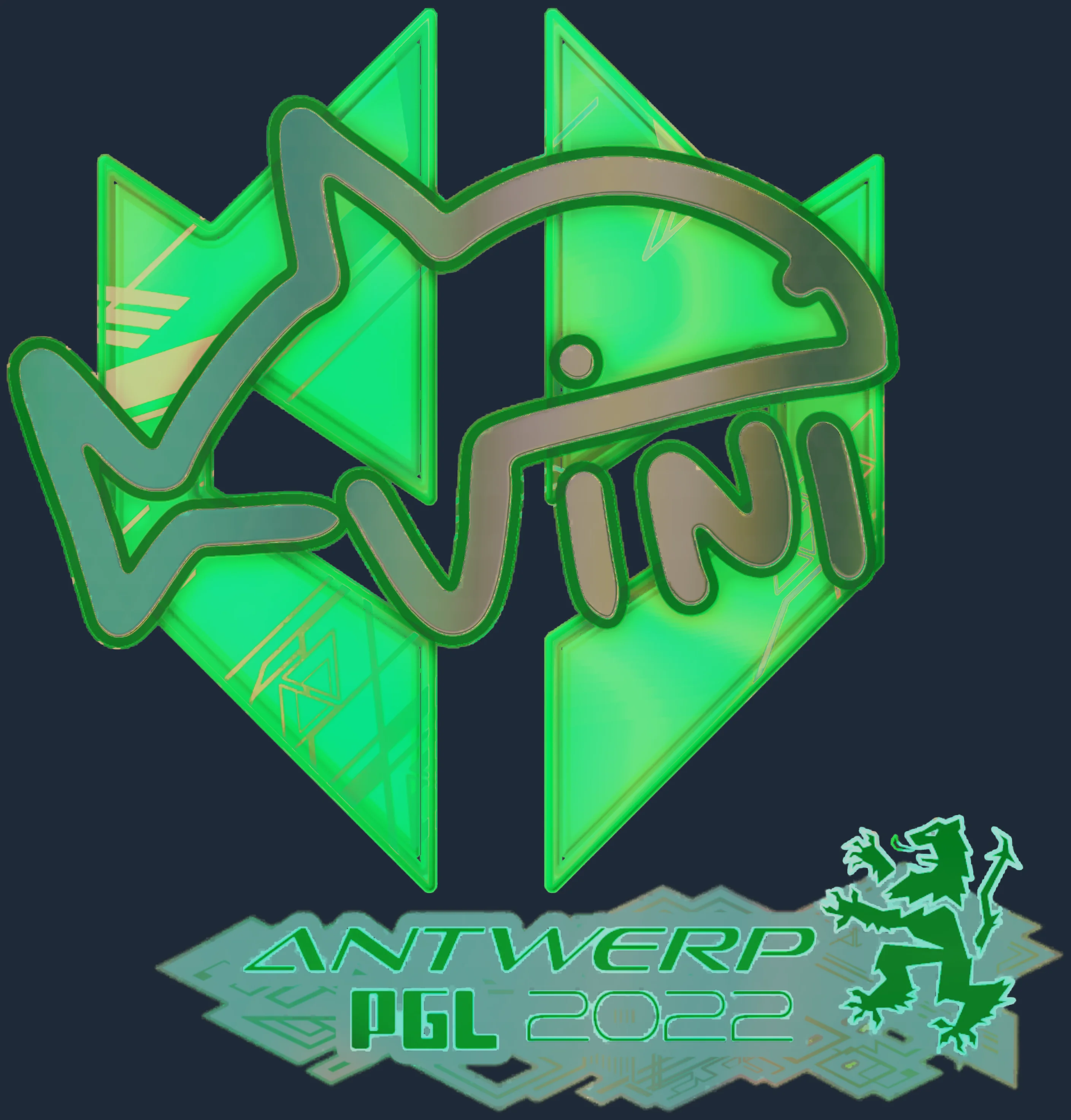 Sticker | VINI (Holo) | Antwerp 2022 Image