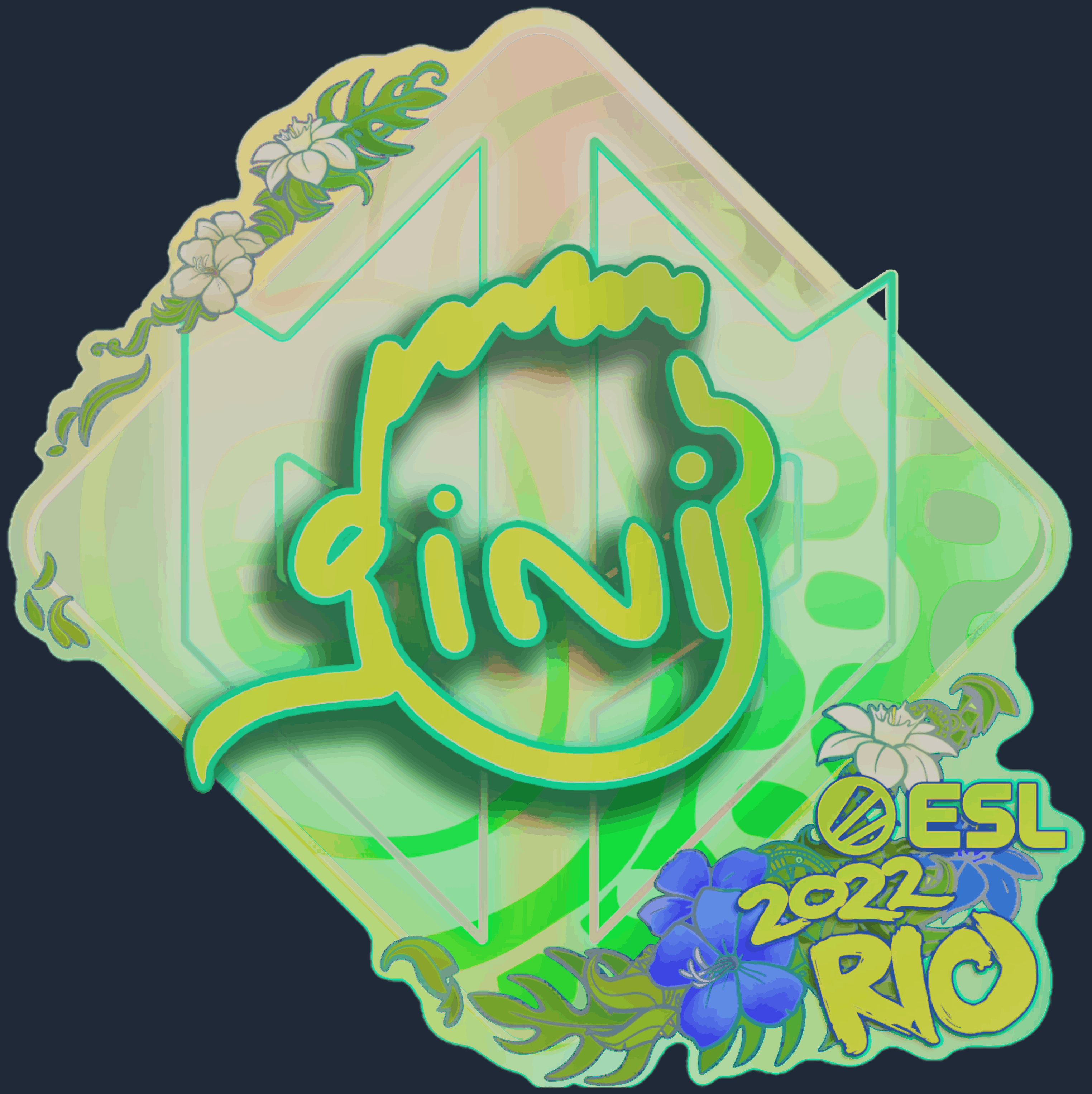 Sticker | VINI (Holo) | Rio 2022 Image