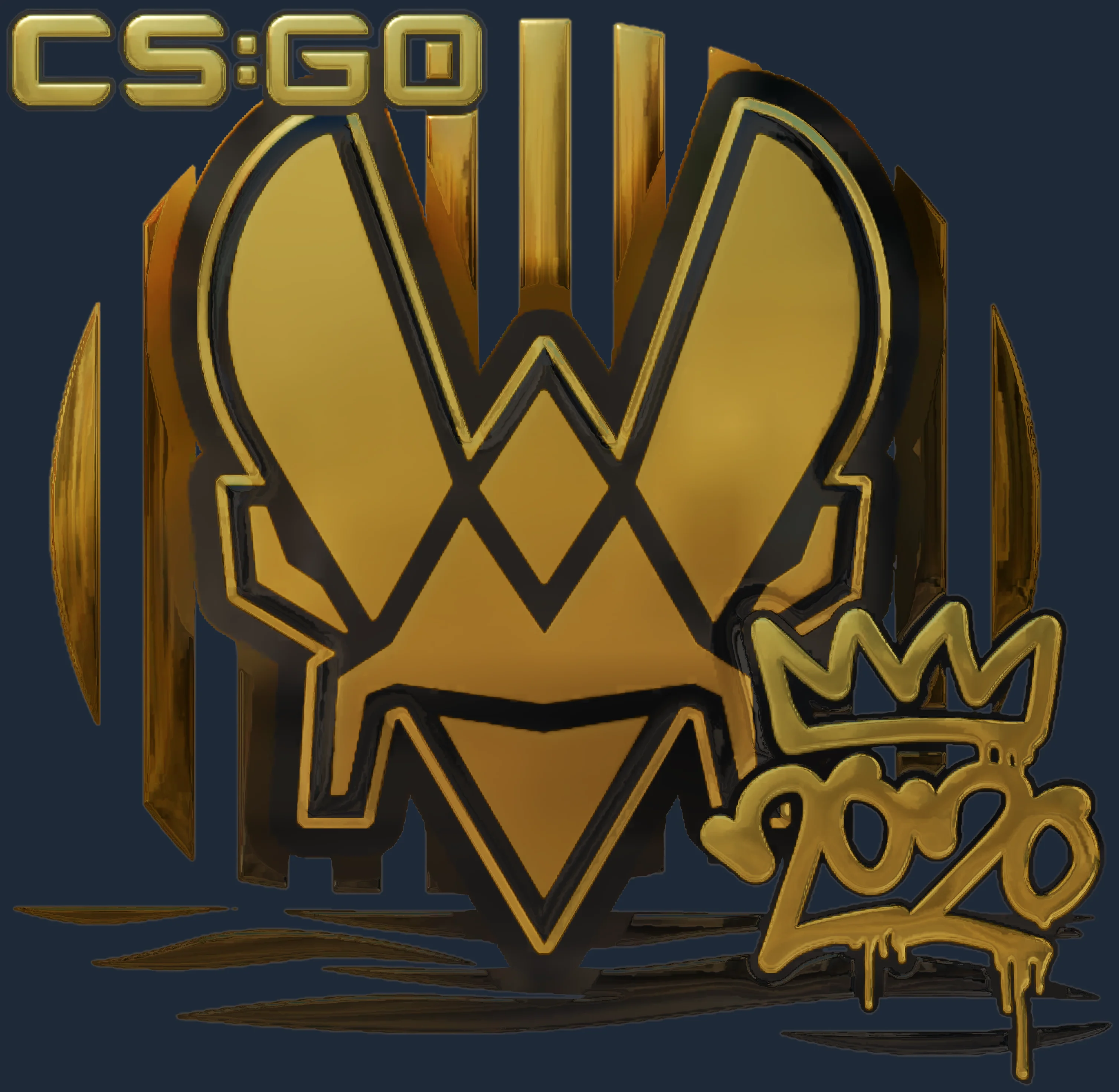 Sticker | Vitality (Gold) | 2020 RMR Image