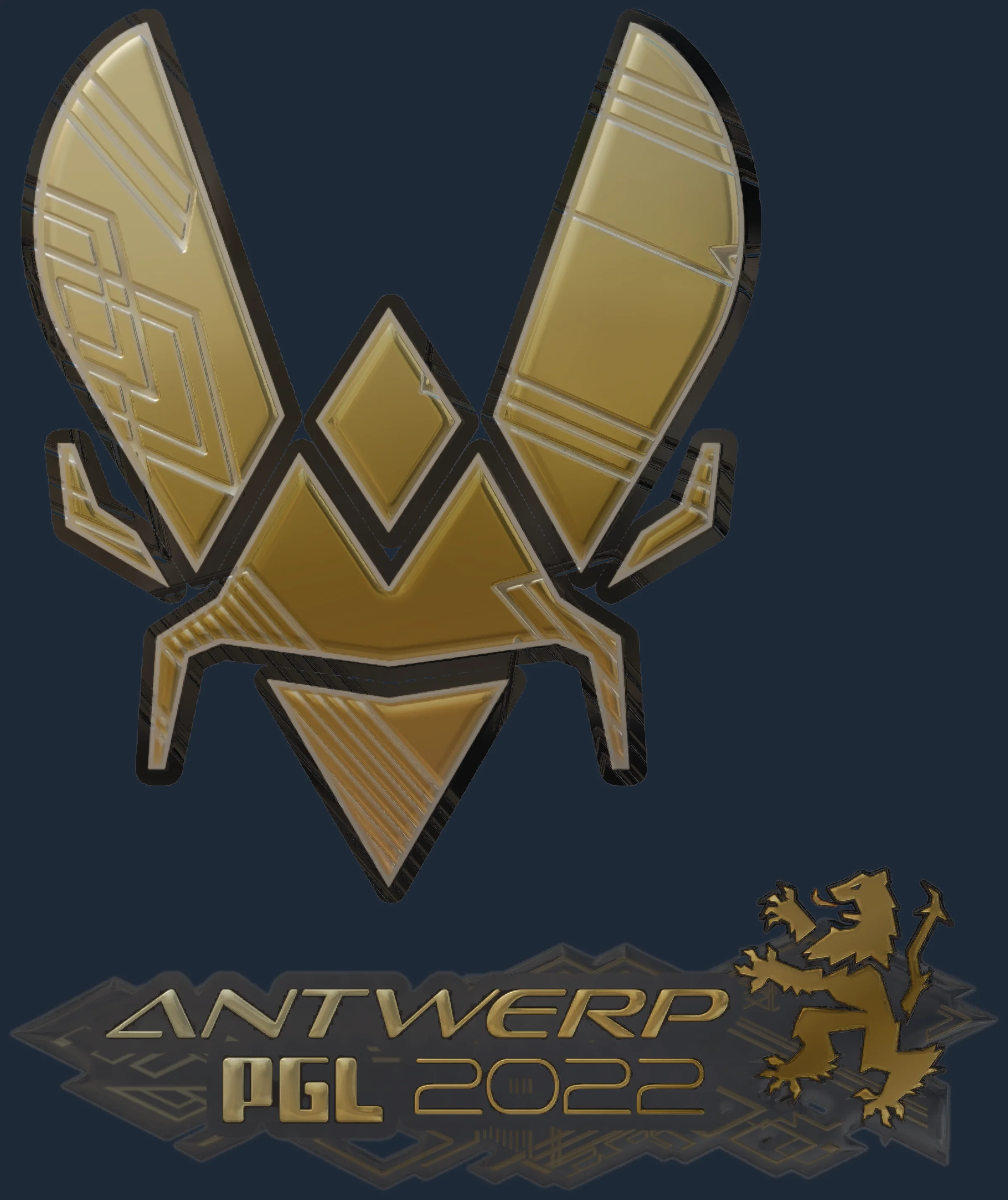 Sticker | Vitality (Gold) | Antwerp 2022 Image