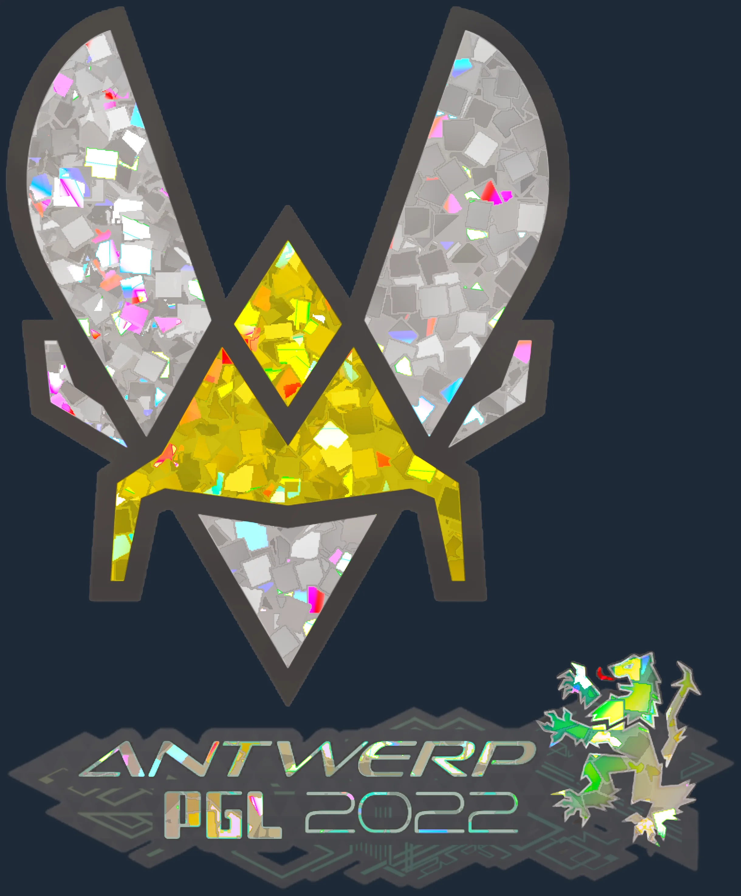 Sticker | Vitality (Glitter) | Antwerp 2022 Image