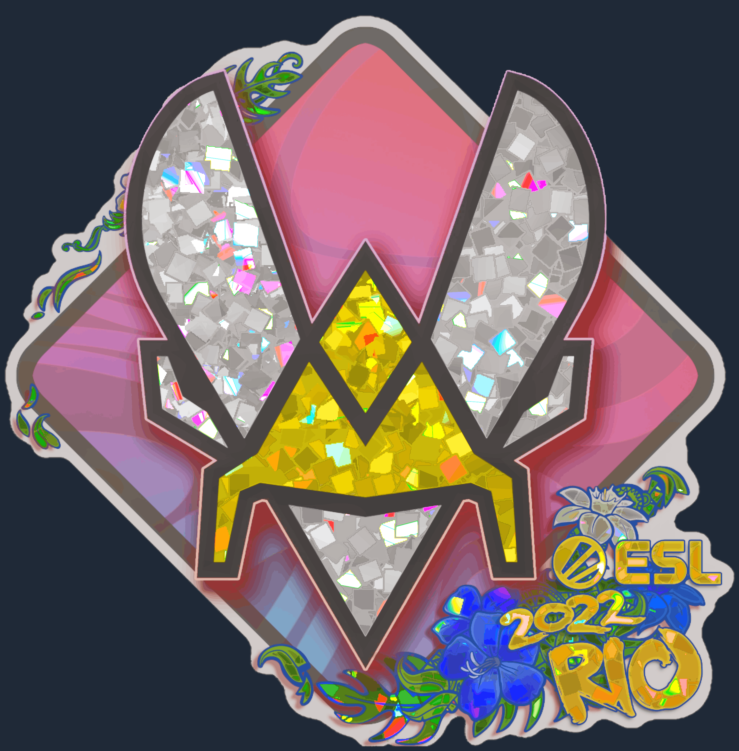 Sticker | Vitality (Glitter) | Rio 2022 Image