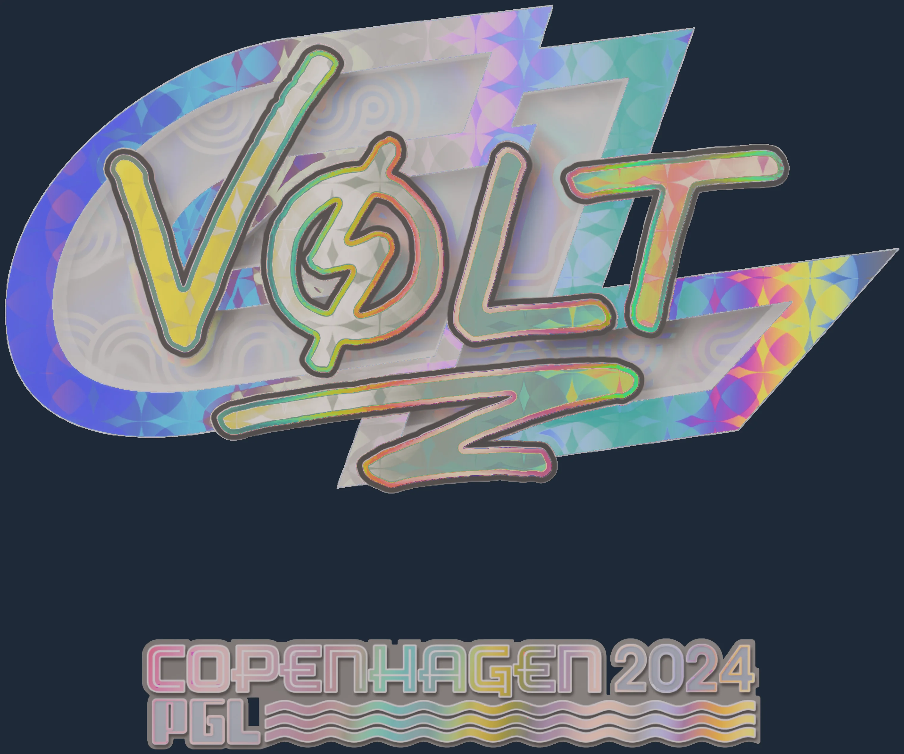 Sticker | volt (Holo) | Copenhagen 2024 Image