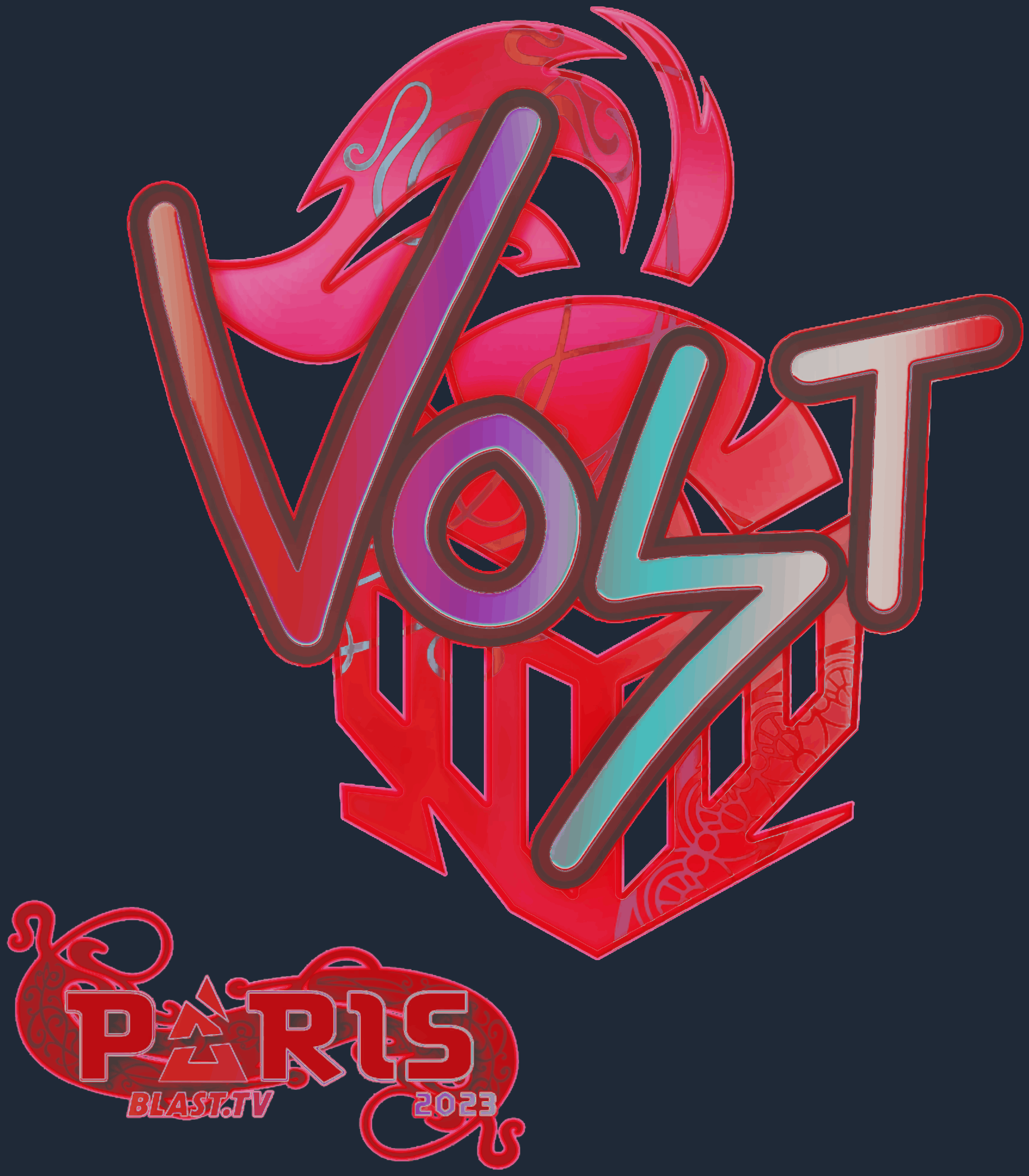 Sticker | volt (Holo) | Paris 2023 Image