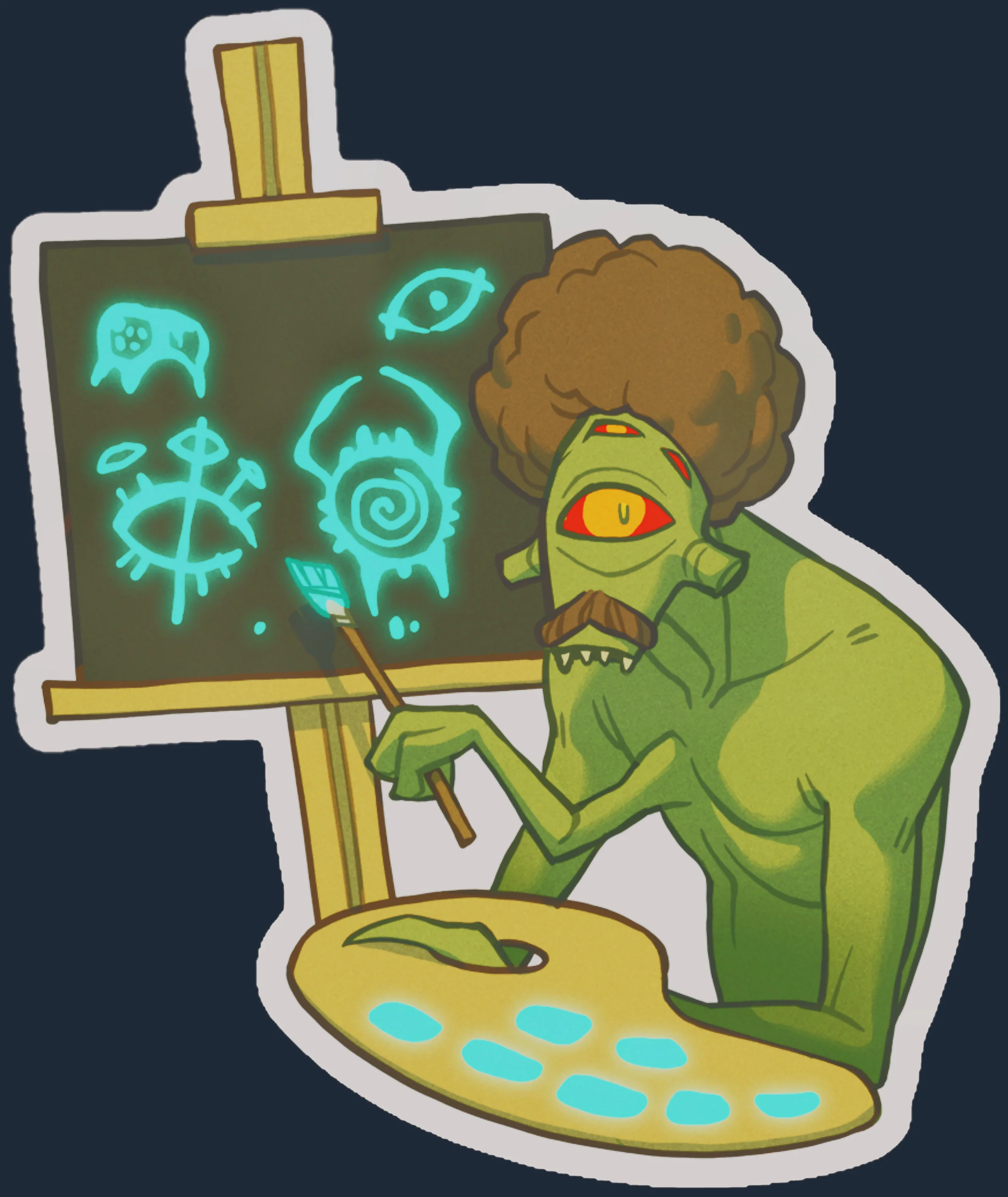 Sticker | Vortigaunt the Painter Image