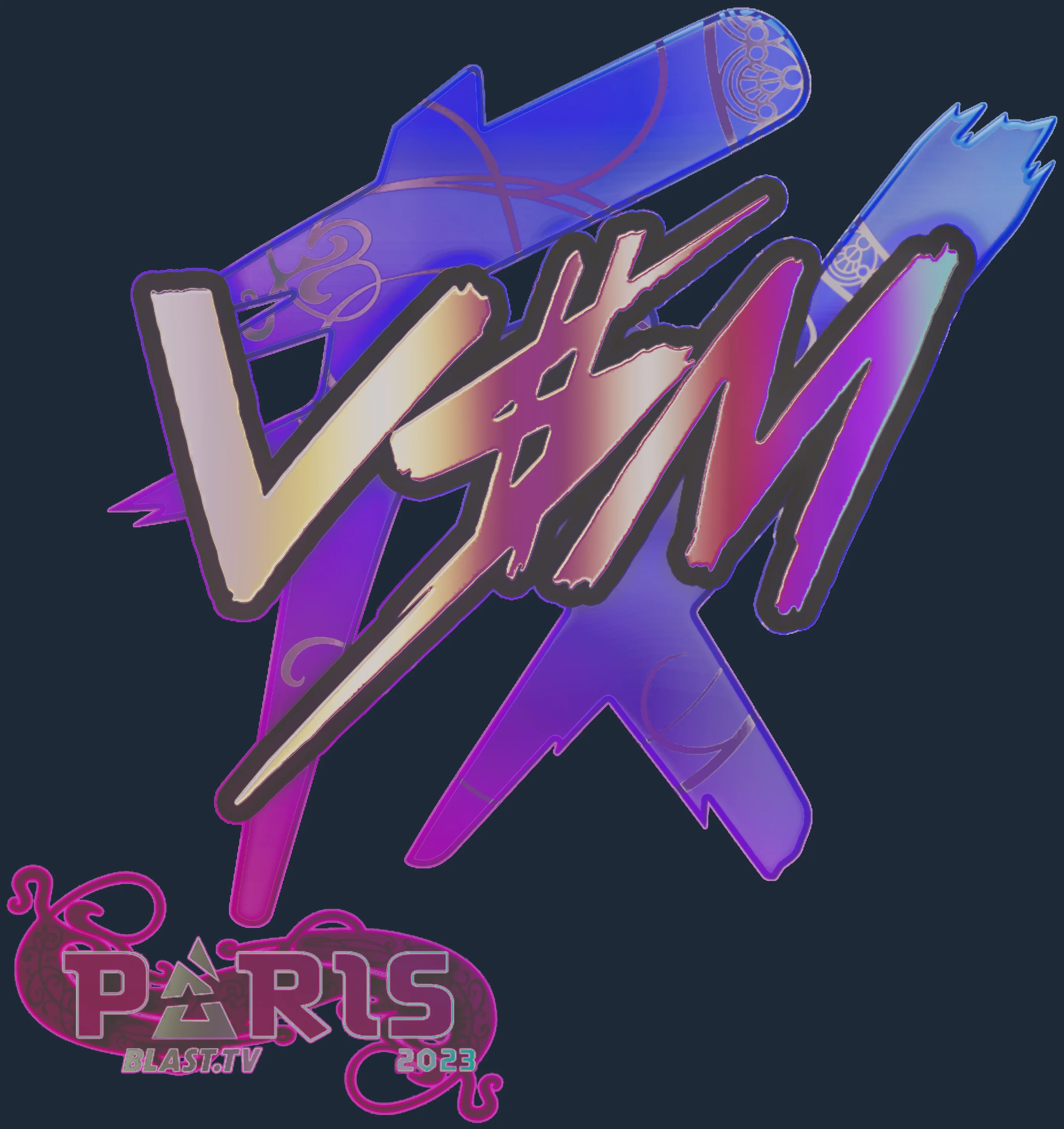 Sticker | v$m (Holo) | Paris 2023 Image