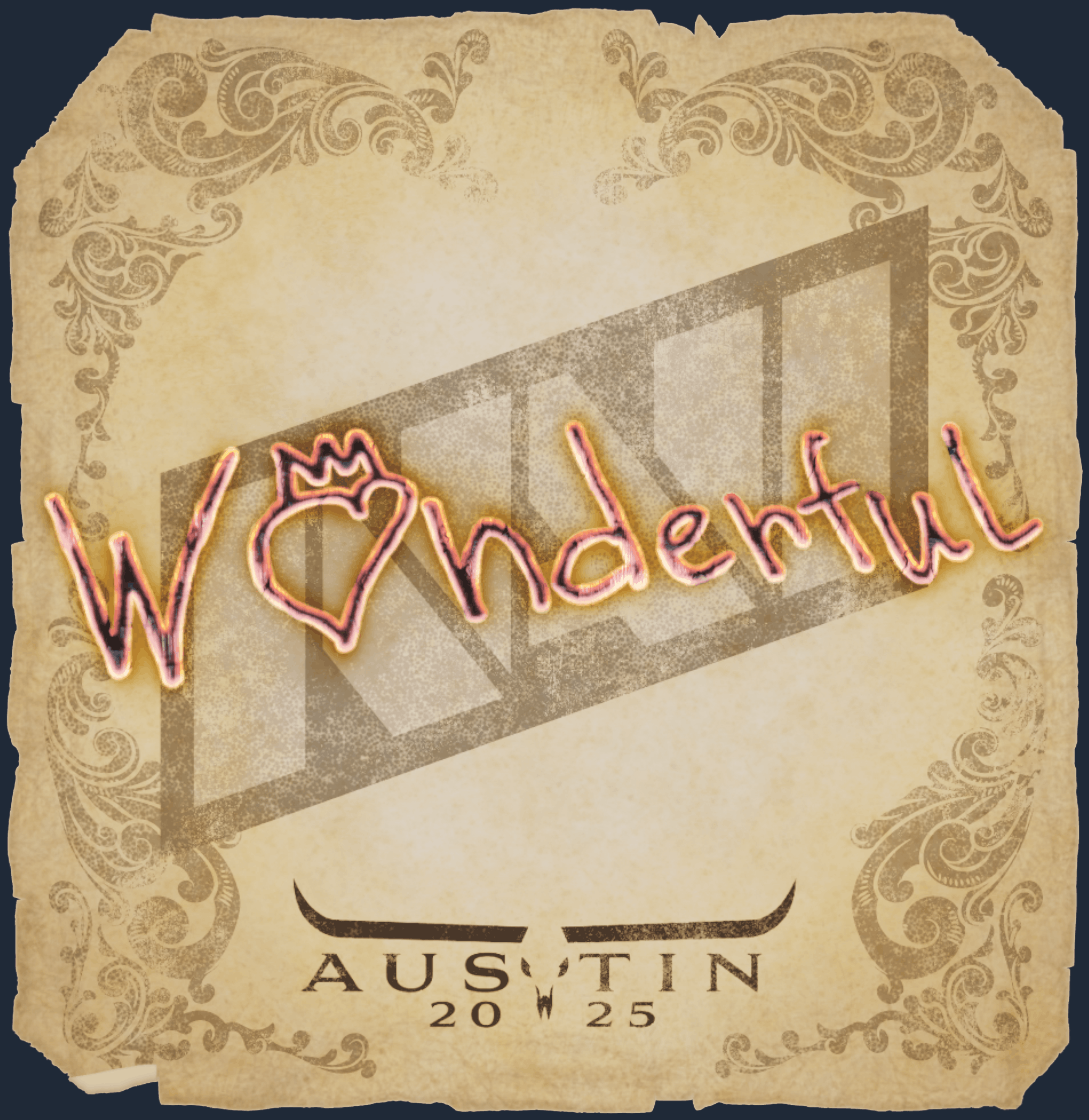 Sticker | w0nderful | Austin 2025 Image