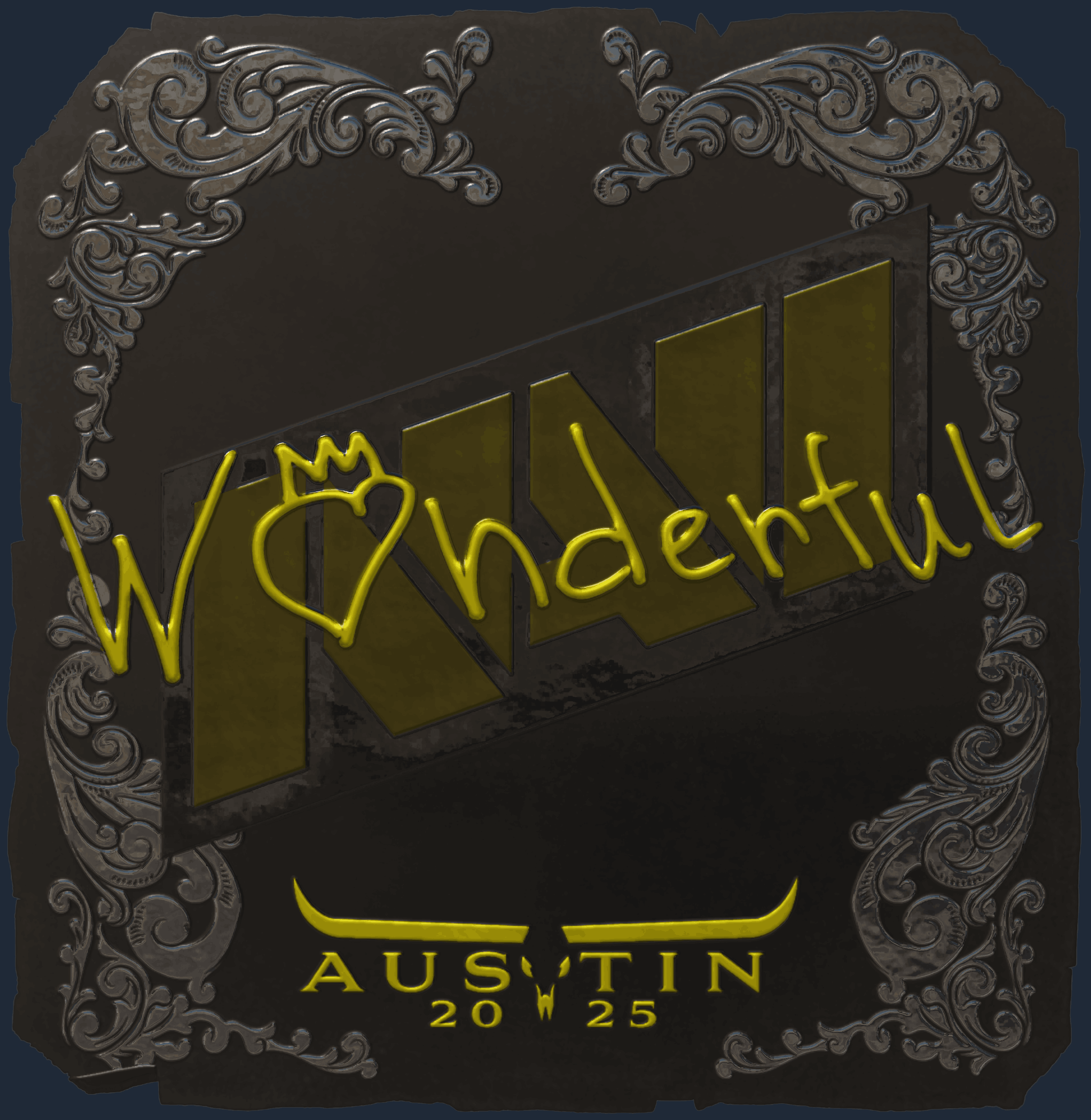 Sticker | w0nderful (Foil) | Austin 2025 Image