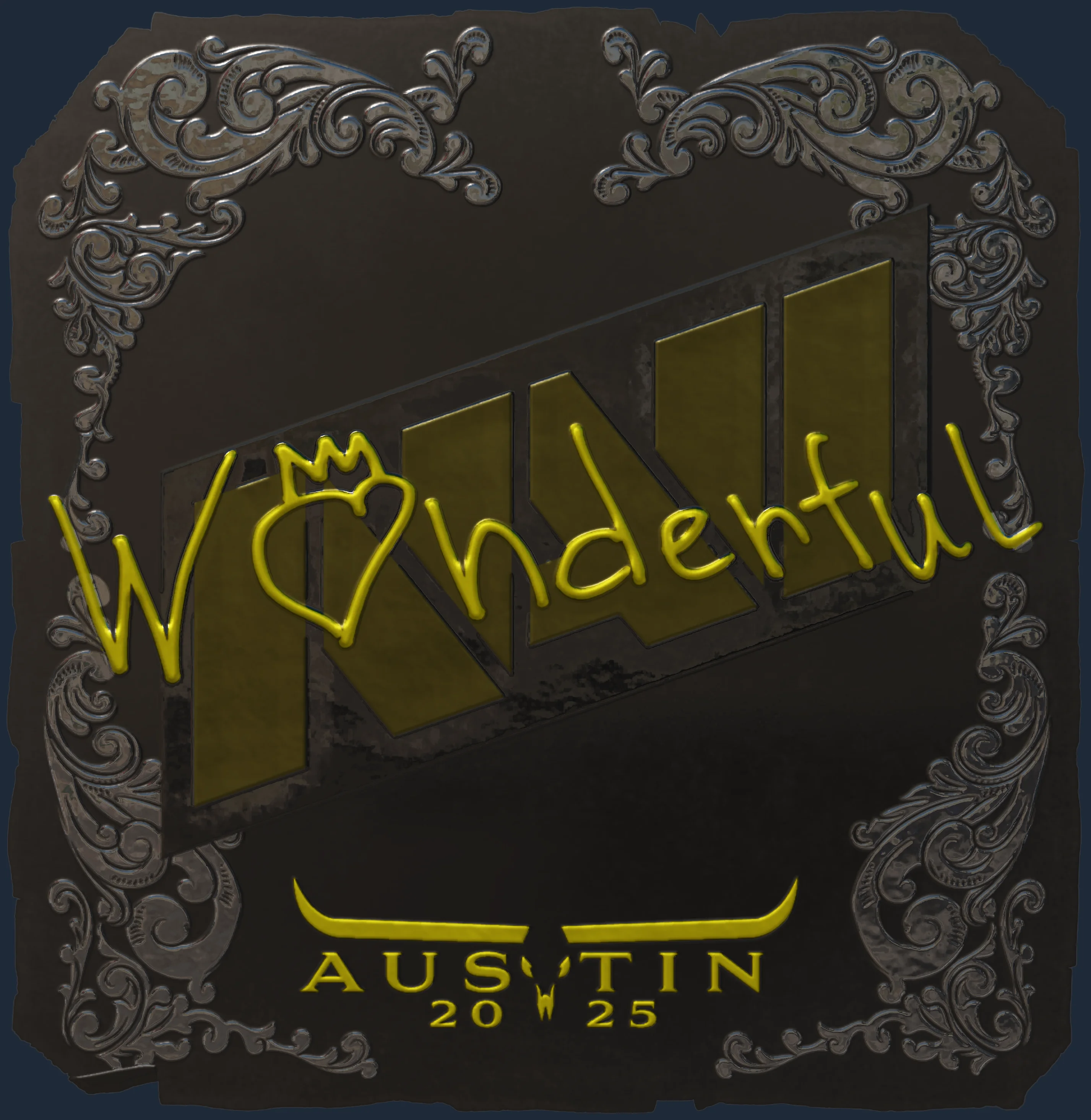 Sticker | w0nderful (Foil) | Austin 2025 Image